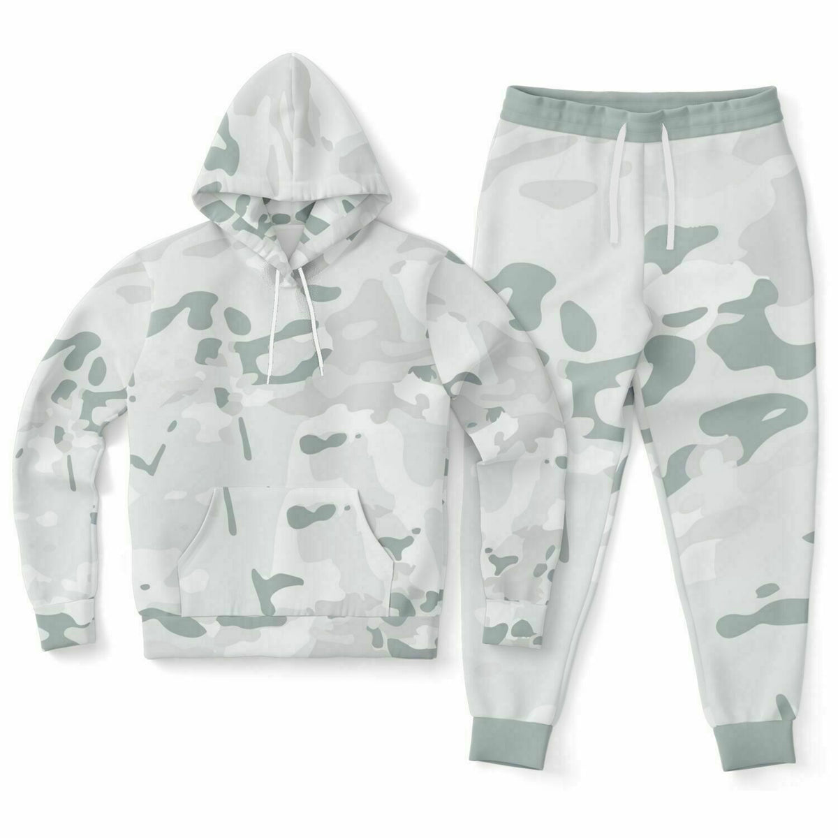 Snow Camo Hoodie and Jogger Set