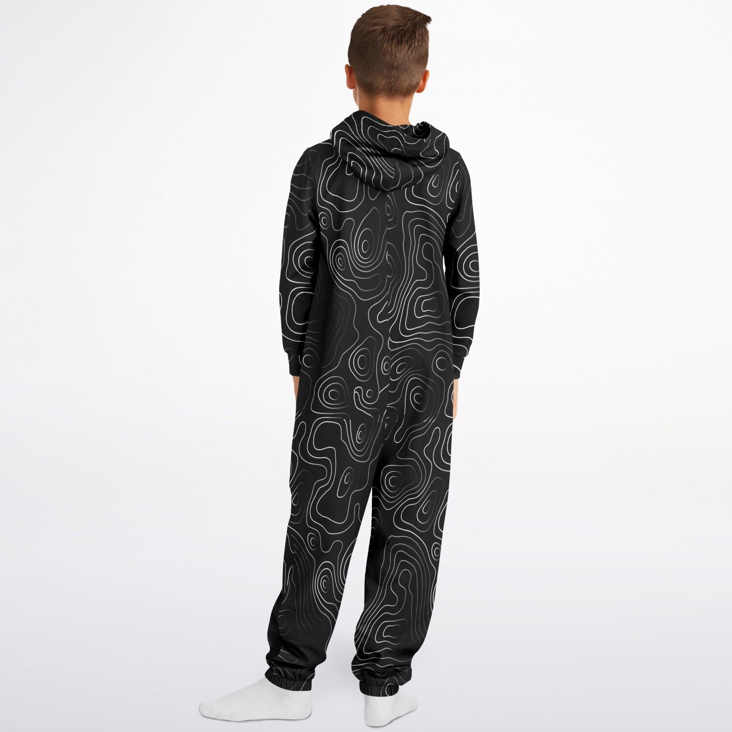 Black Topo Youth Unisex Jumpsuit