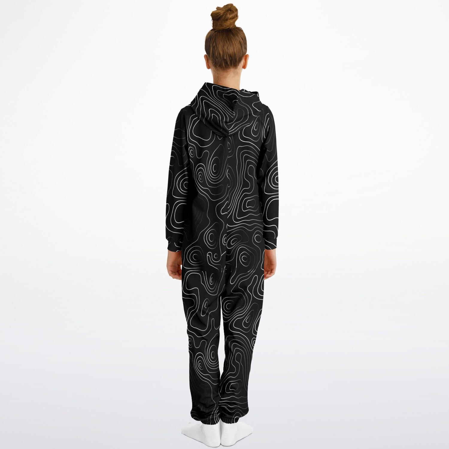 Black Topo Youth Unisex Jumpsuit