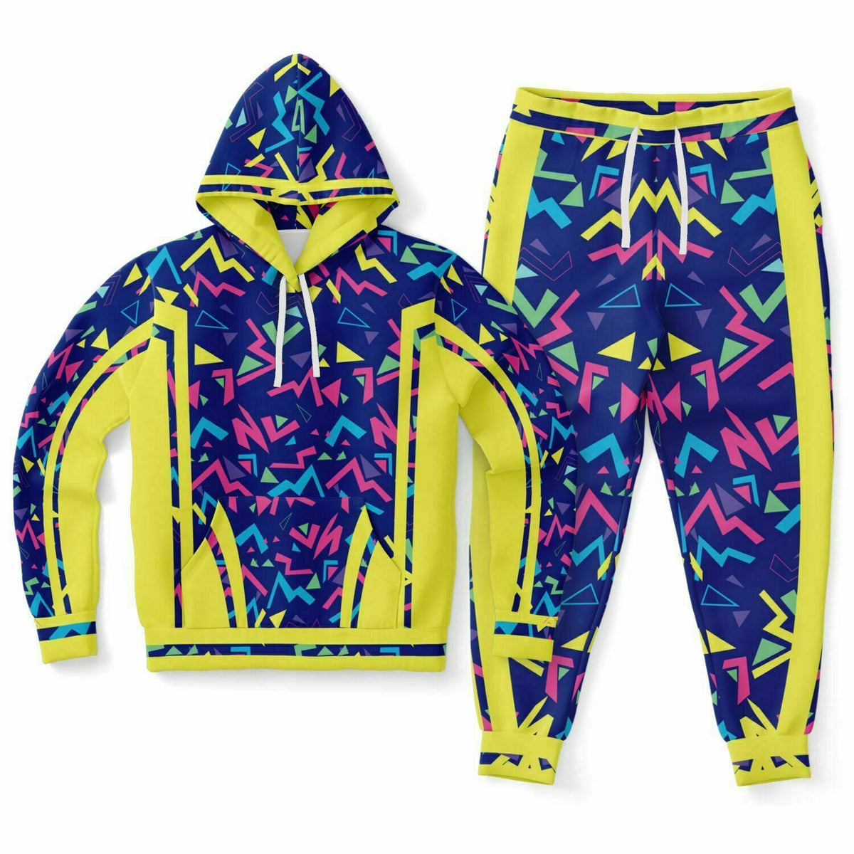 Retro Mode HOODIE AND JOGGER SET - Powderaddicts