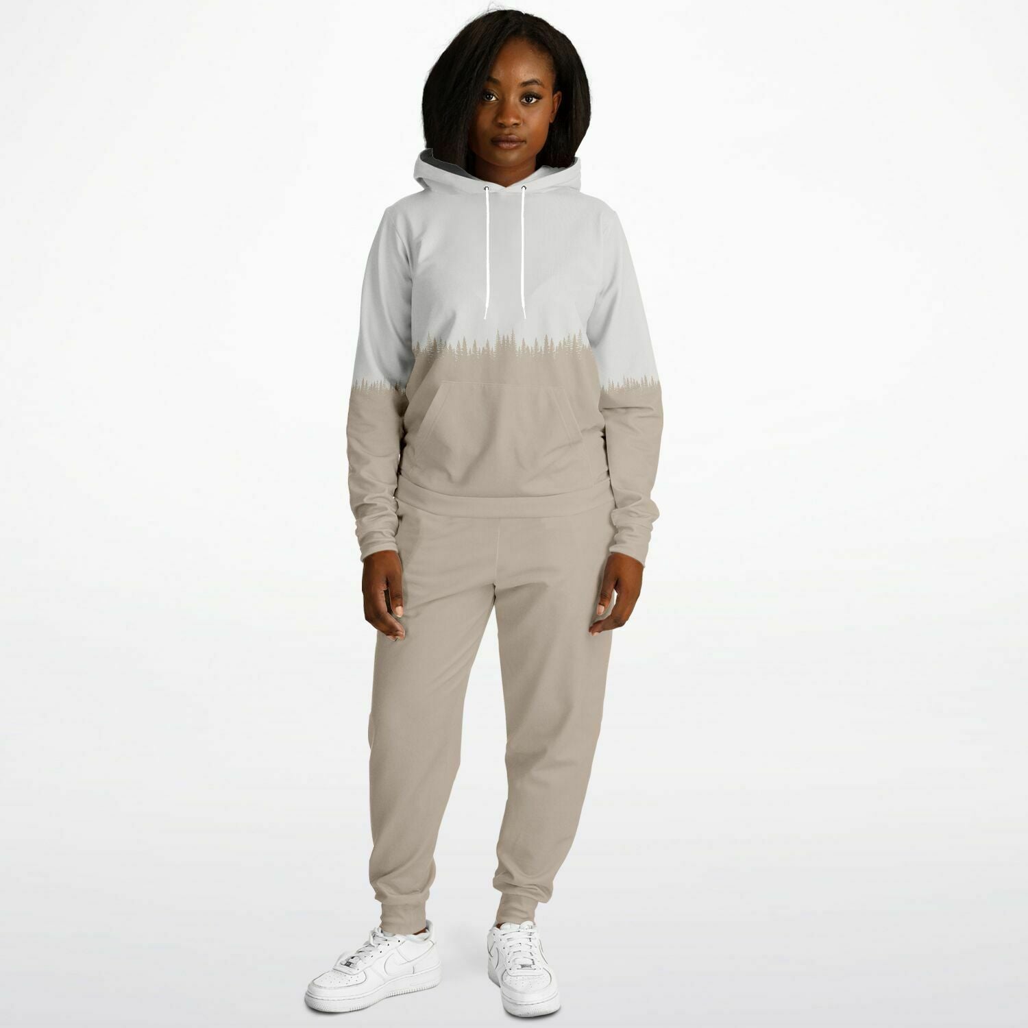 Tree Outline Adult Unisex Jumpsuit