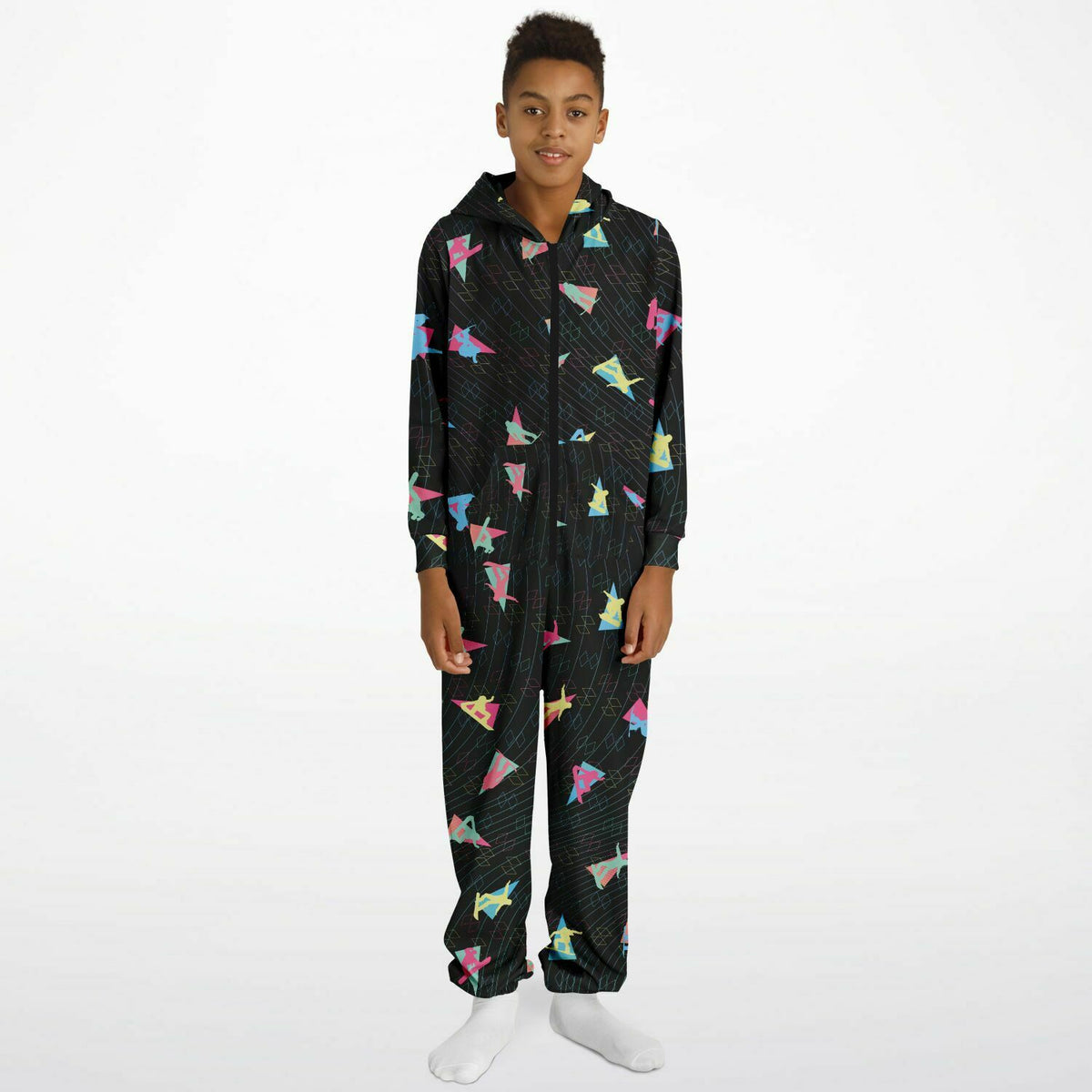 Snowboard Party Kid&#39;s Unisex Jumpsuit