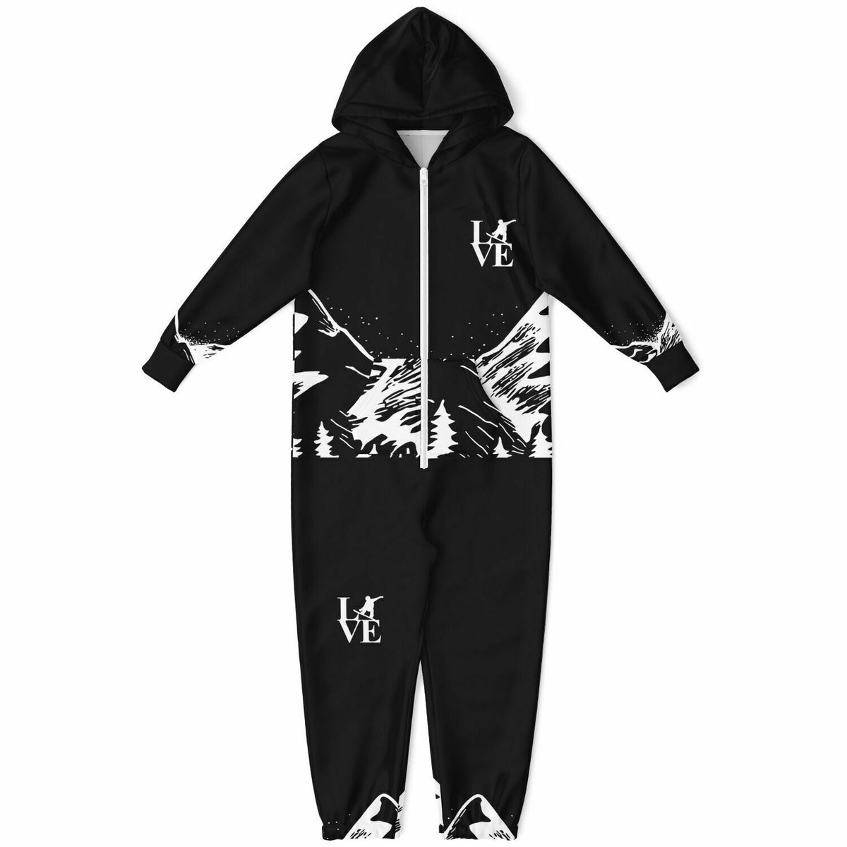 Love Snowboard Unisex Youth Jumpsuit