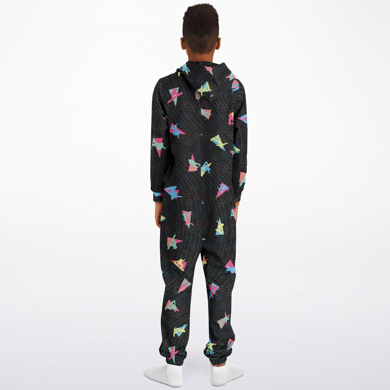 Snowboard Party Kid's Unisex Jumpsuit