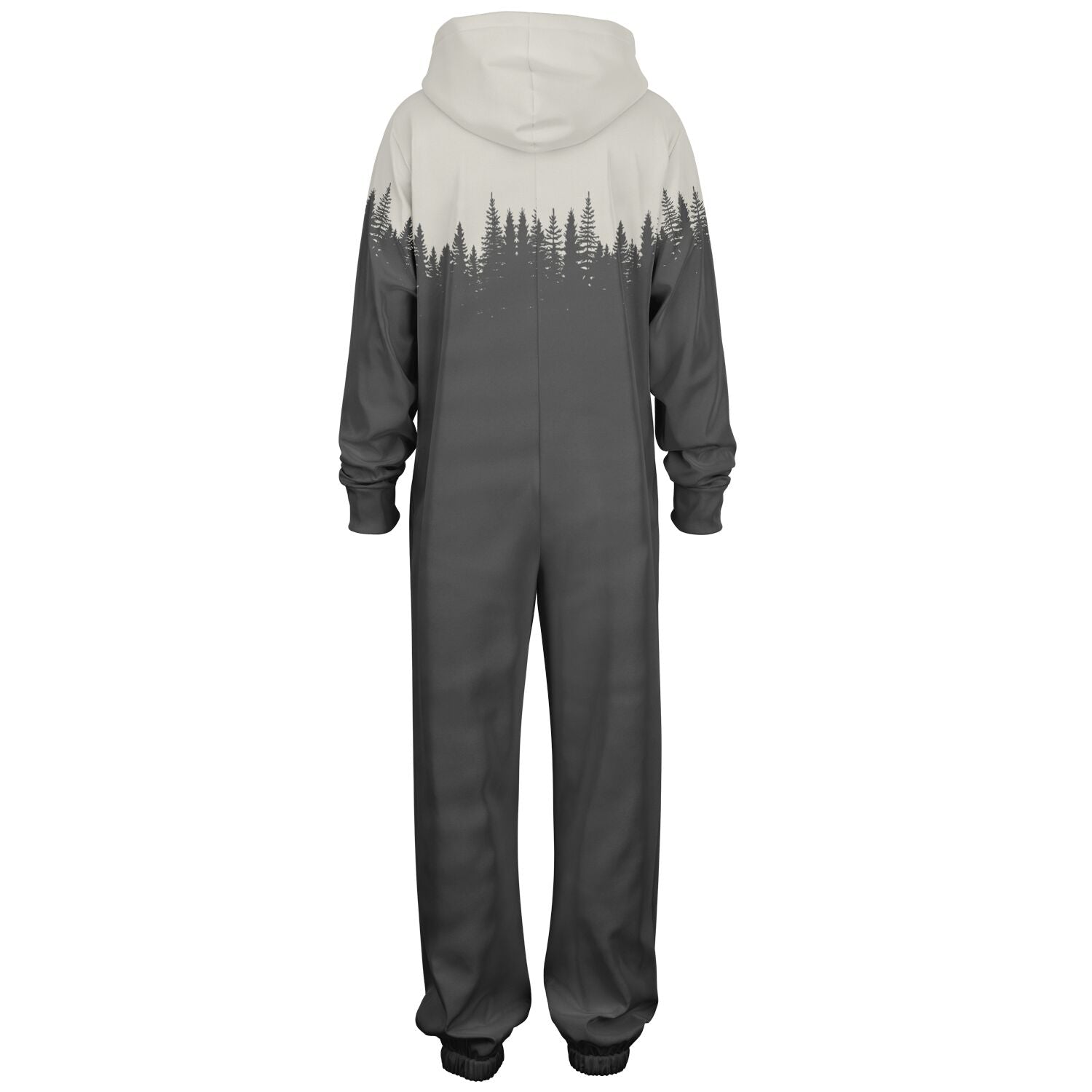 TREE OUTLINE HOODIE ADULT UNISEX JUMPSUIT