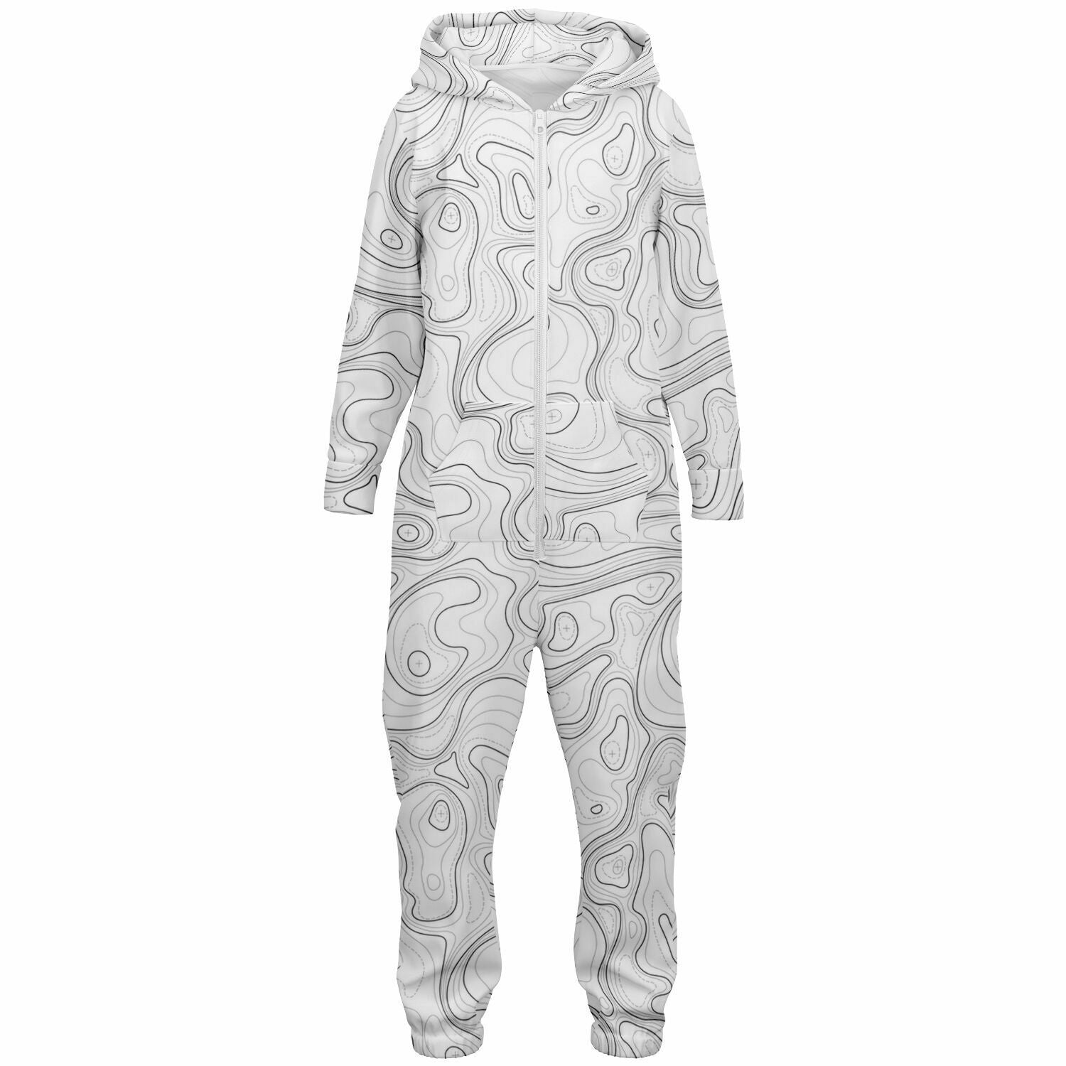 WHITE TOPO YOUTH UNISEX JUMPSUIT