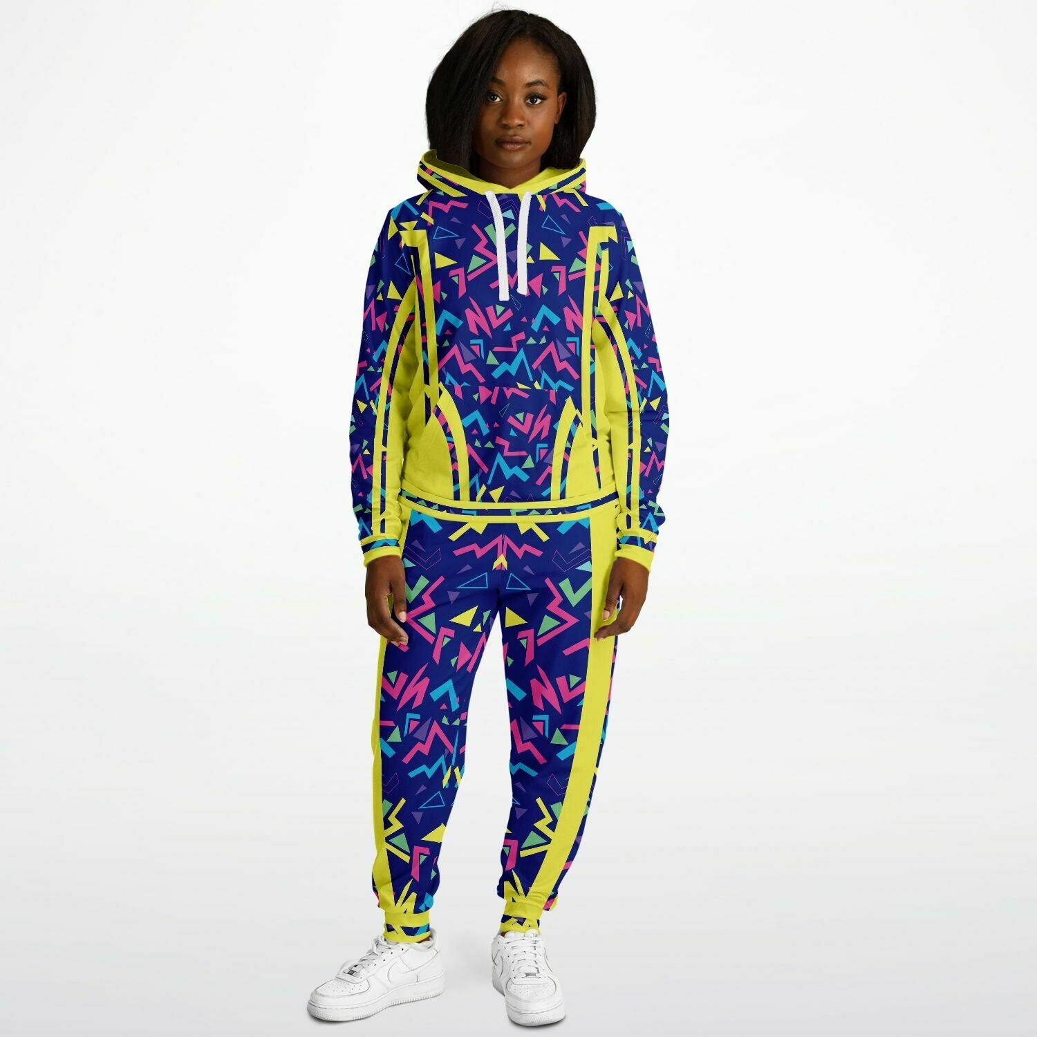 Retro Mode HOODIE AND JOGGER SET - Powderaddicts