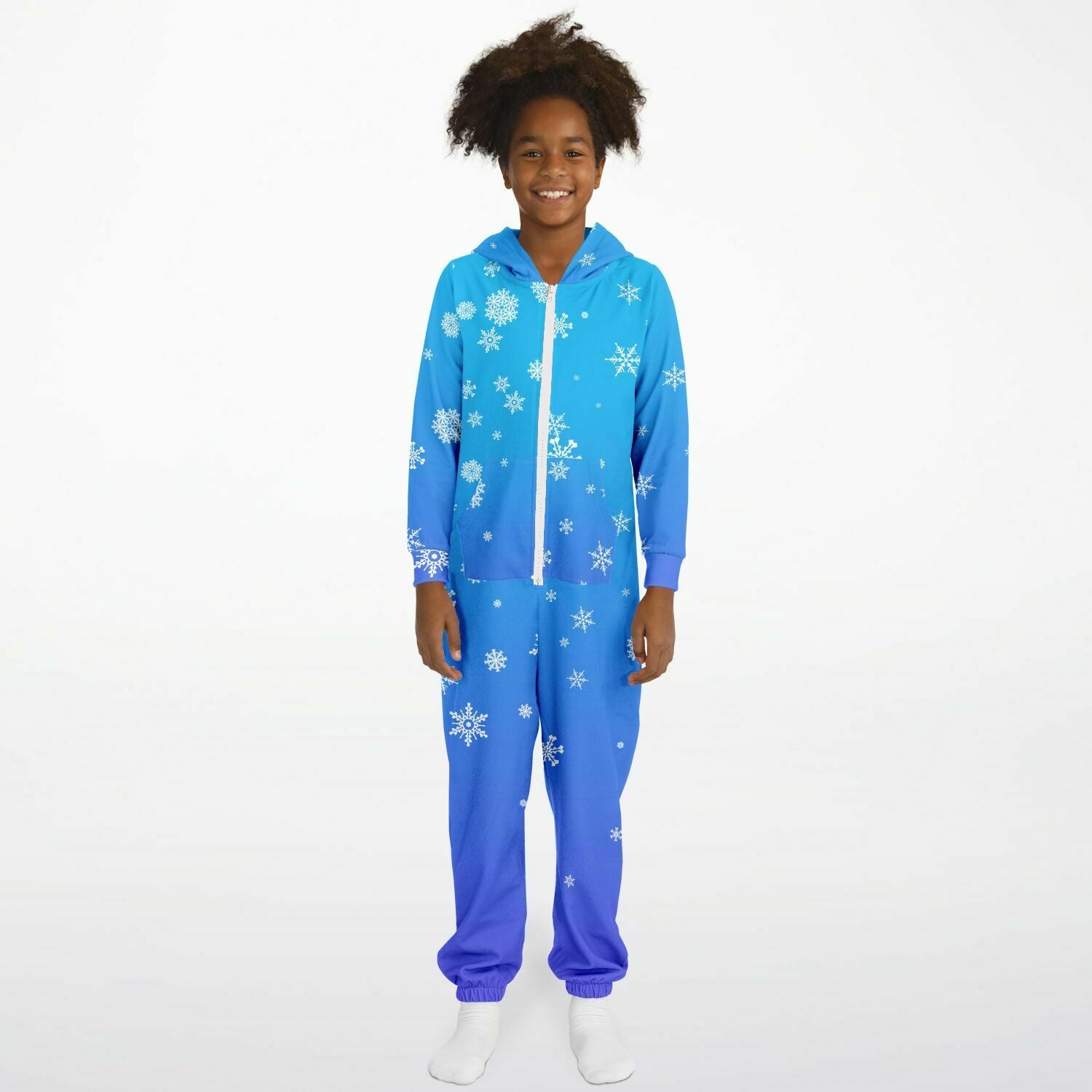 Powder Gradient Kids Unisex Jumpsuit