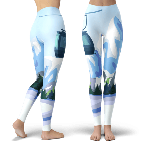 Cable Car Leggings - Powderaddicts