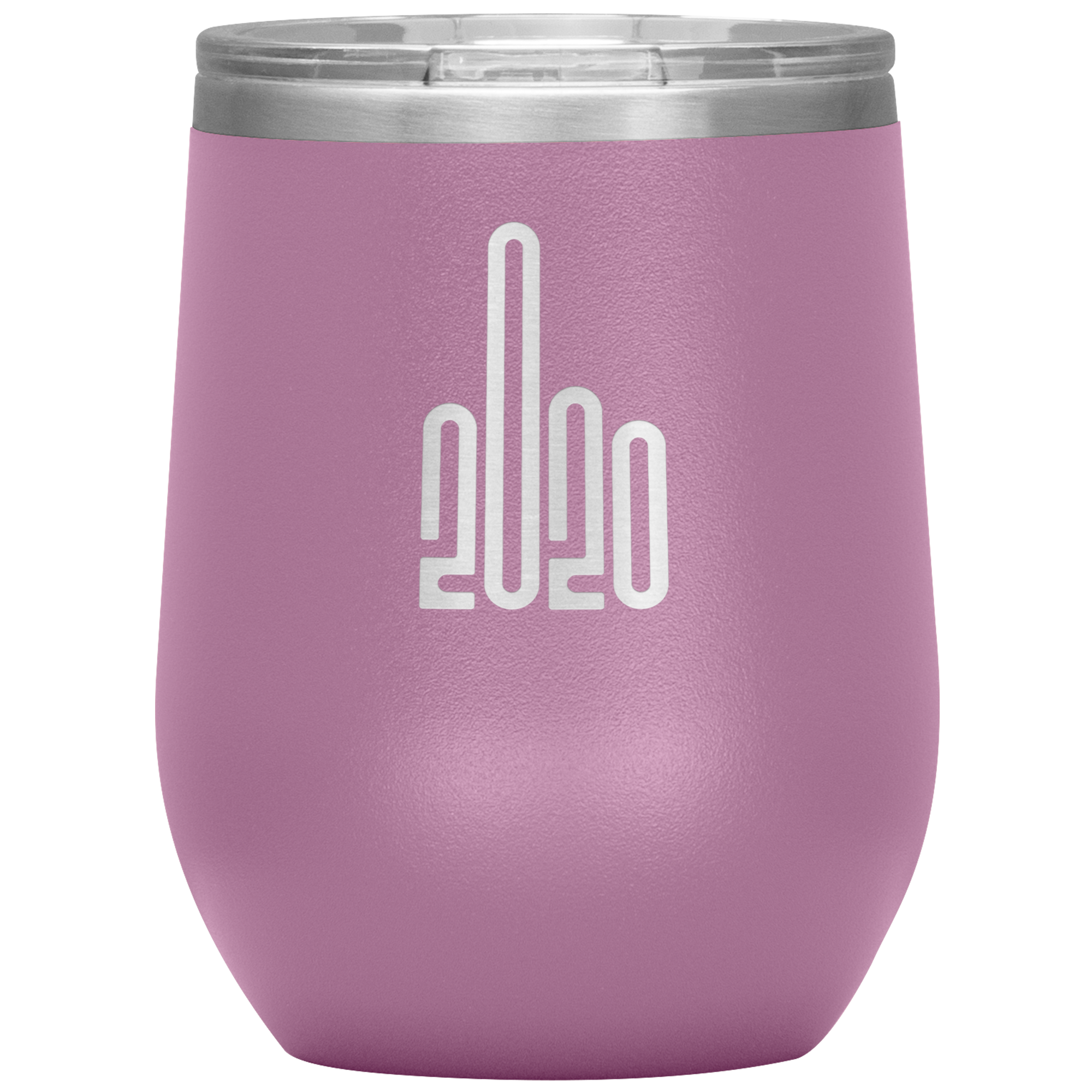 2020 Middle Finger Wine 12oz Tumbler - Powderaddicts