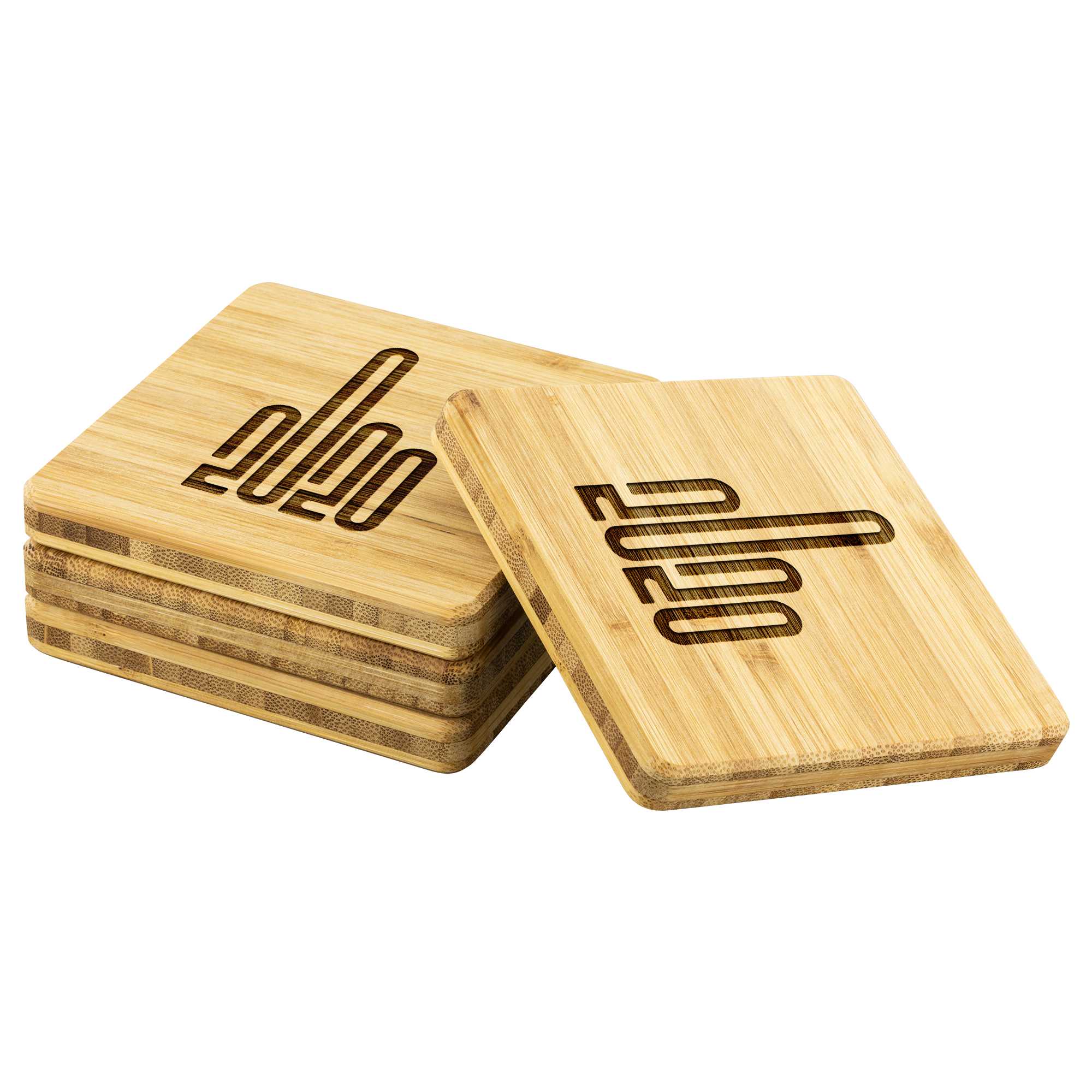 2020 Middle Finger Bamboo Coaster - Powderaddicts