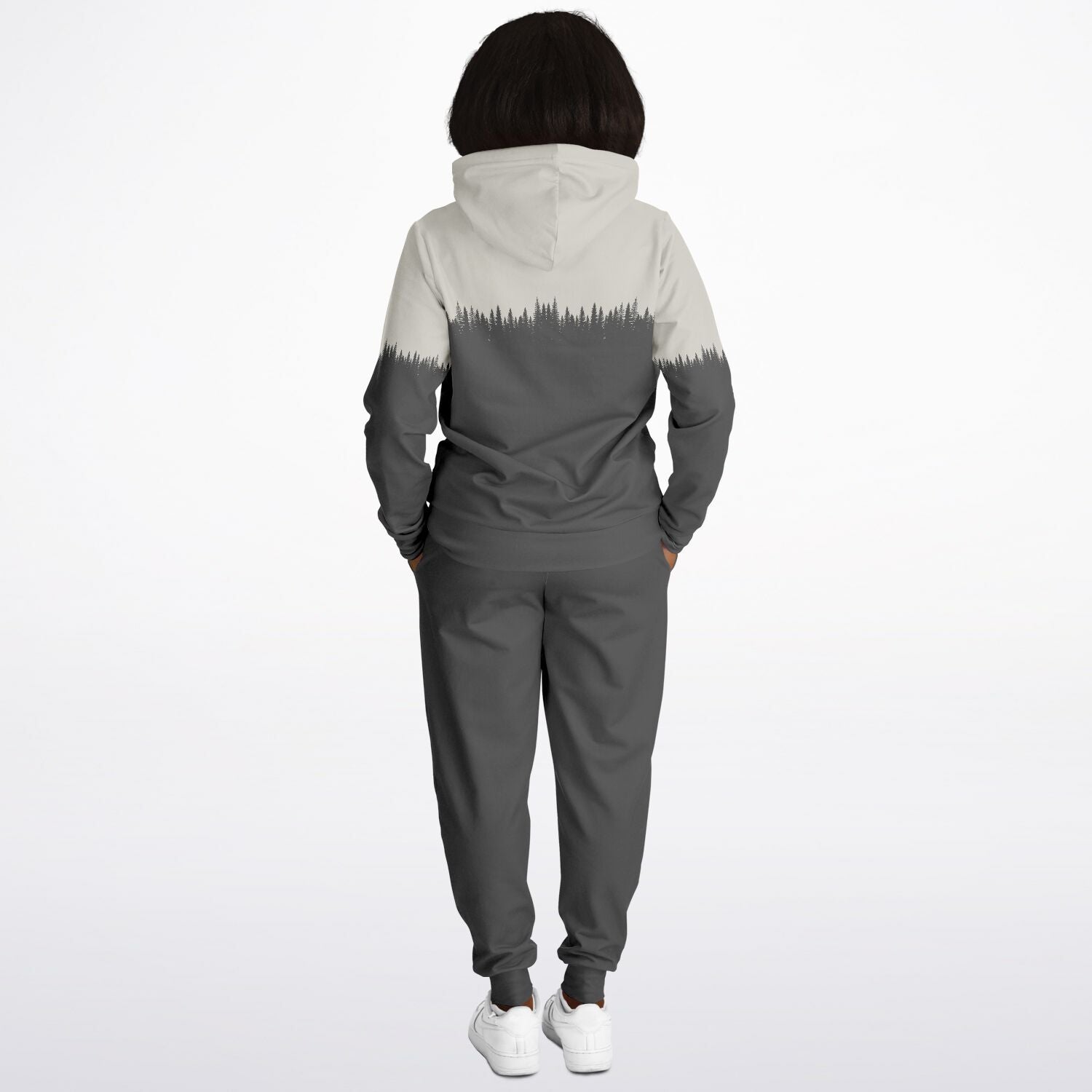 Tree Outline Hoodie and Jogger Set