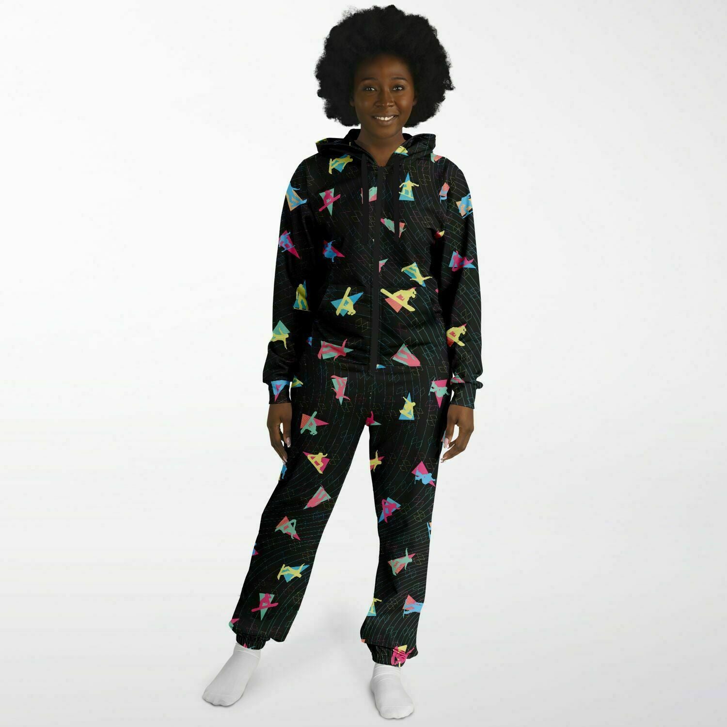 Snowboard Party Adult Unisex Jumpsuit