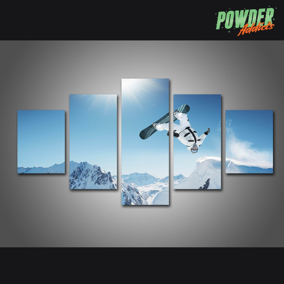 Big Air 5 Piece Canvas - Powderaddicts