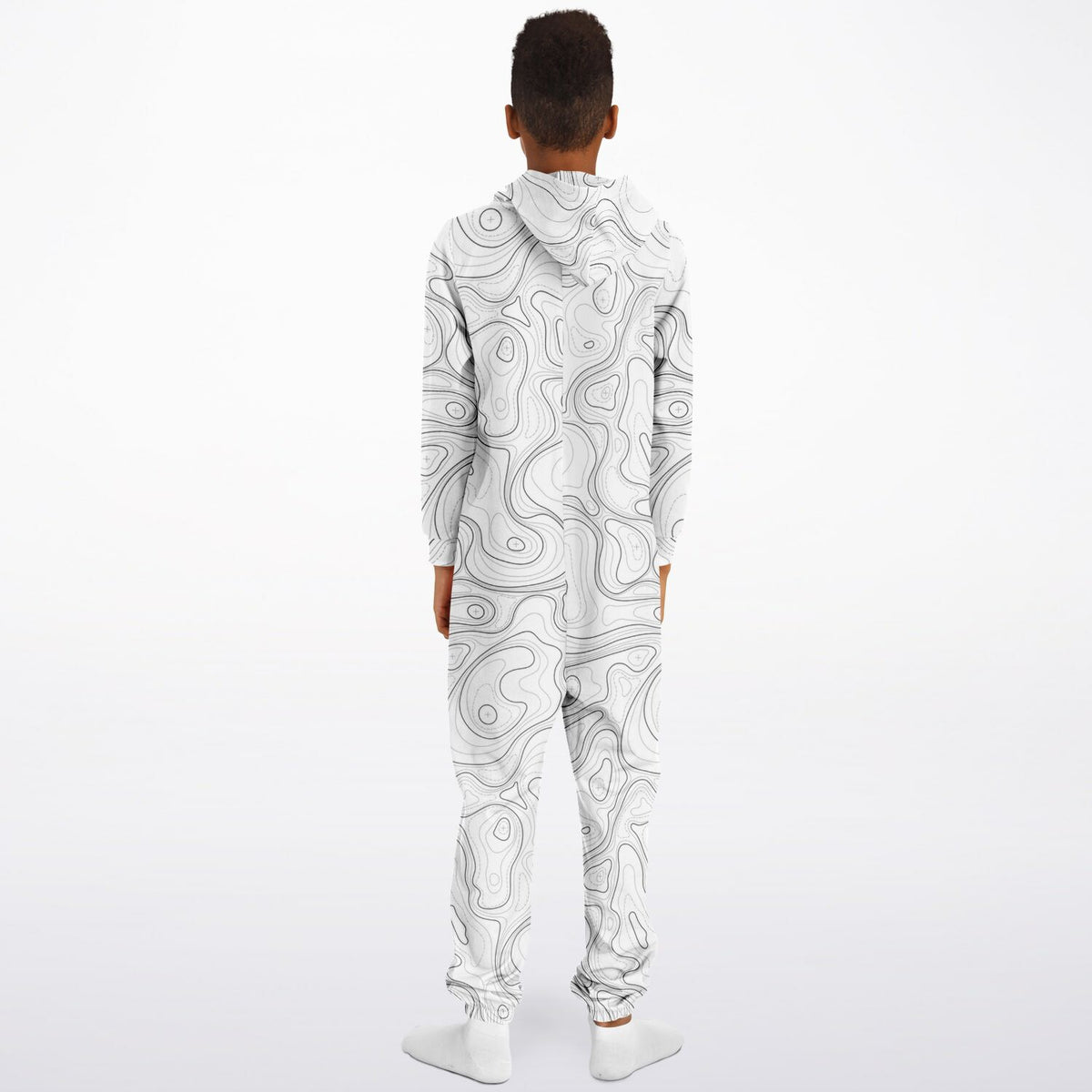 WHITE TOPO YOUTH UNISEX JUMPSUIT