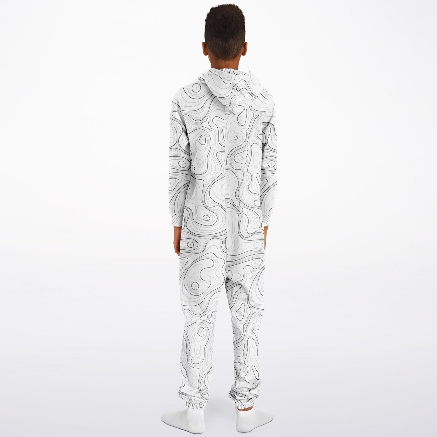 WHITE TOPO YOUTH UNISEX JUMPSUIT