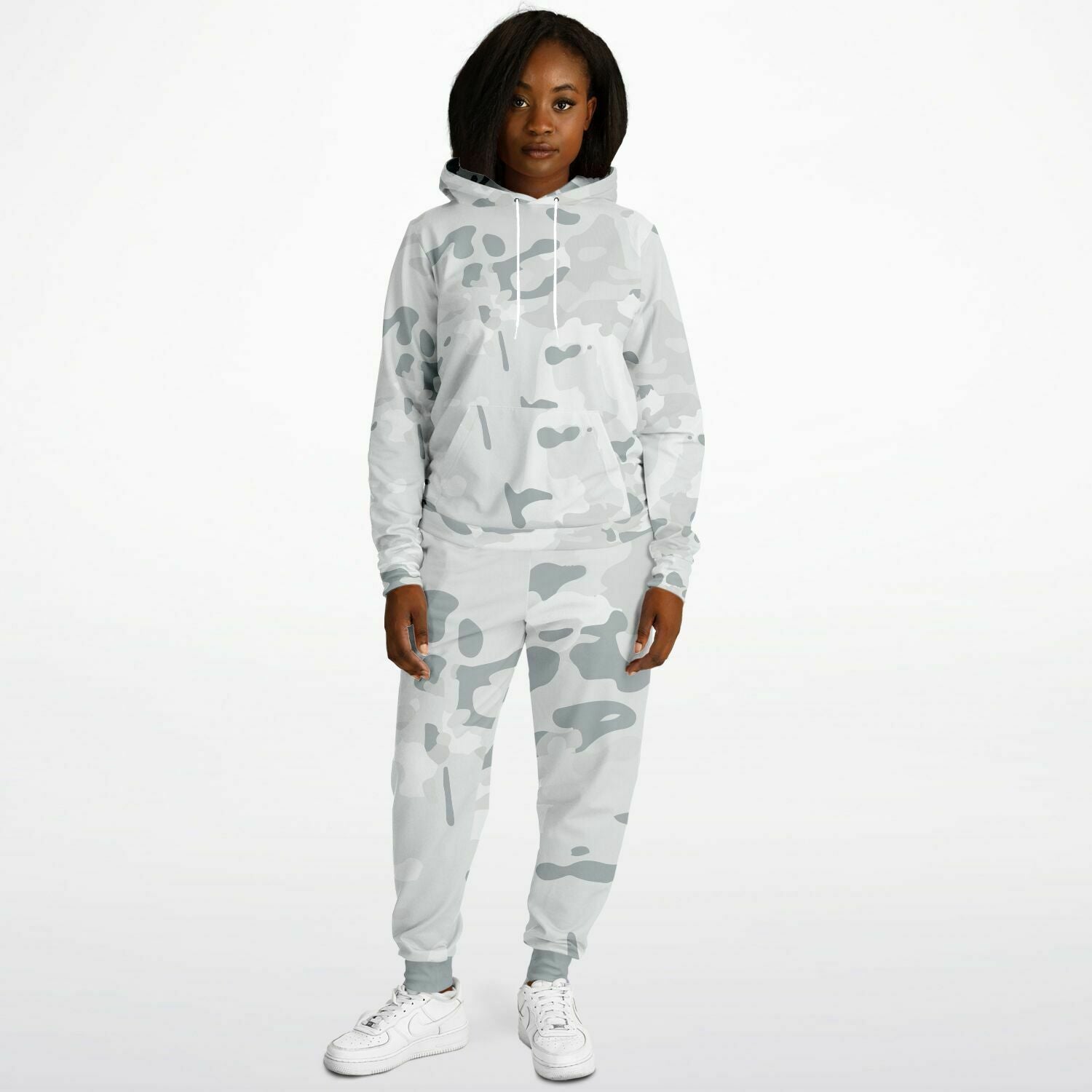 Snow Camo Hoodie and Jogger Set