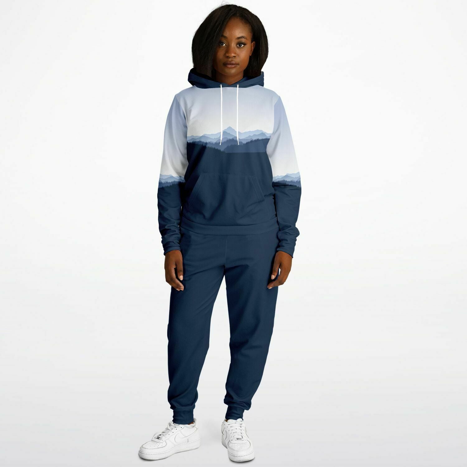 Morning Bluebird  Hoodie and Jogger Set