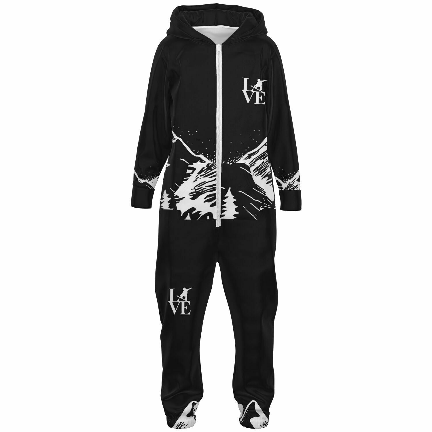 Love Snowboard Unisex Youth Jumpsuit