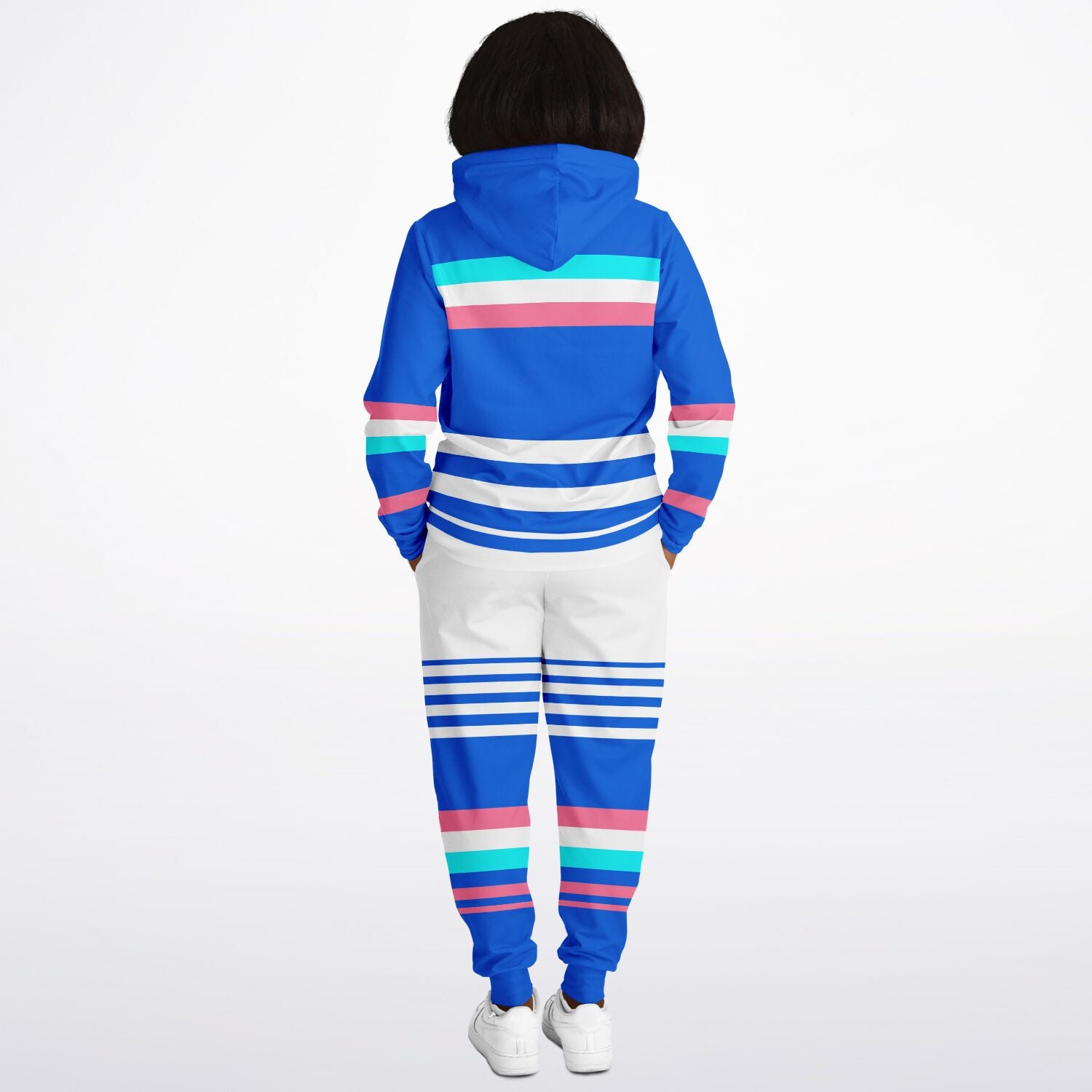 Stripe Club Hoodie and Jogger Set