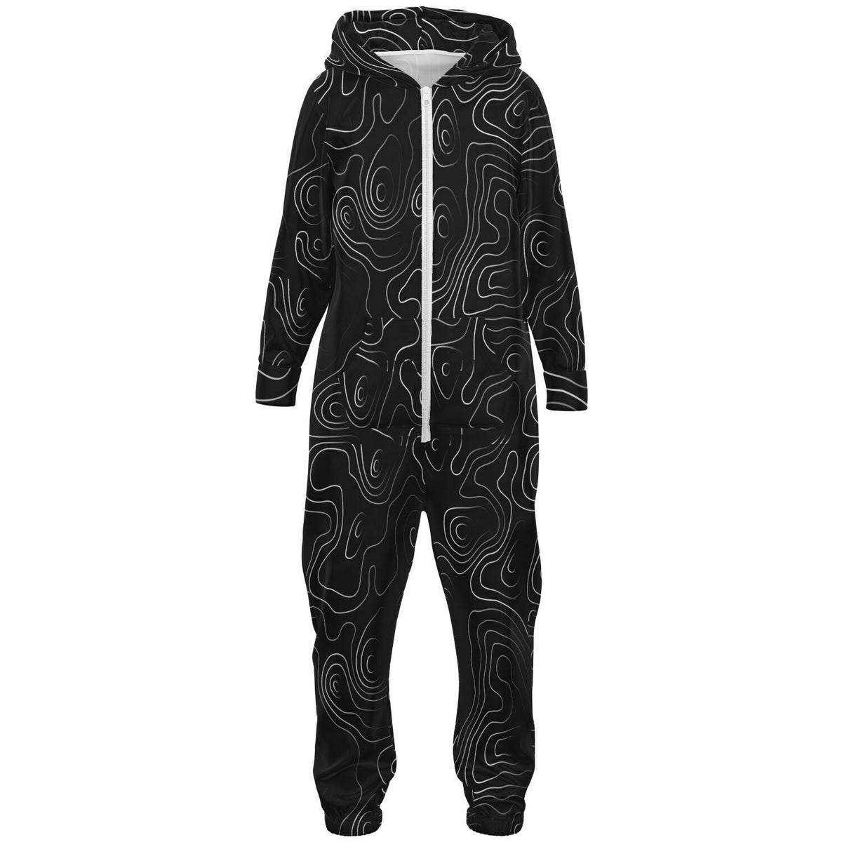 Black Topo Youth Unisex Jumpsuit