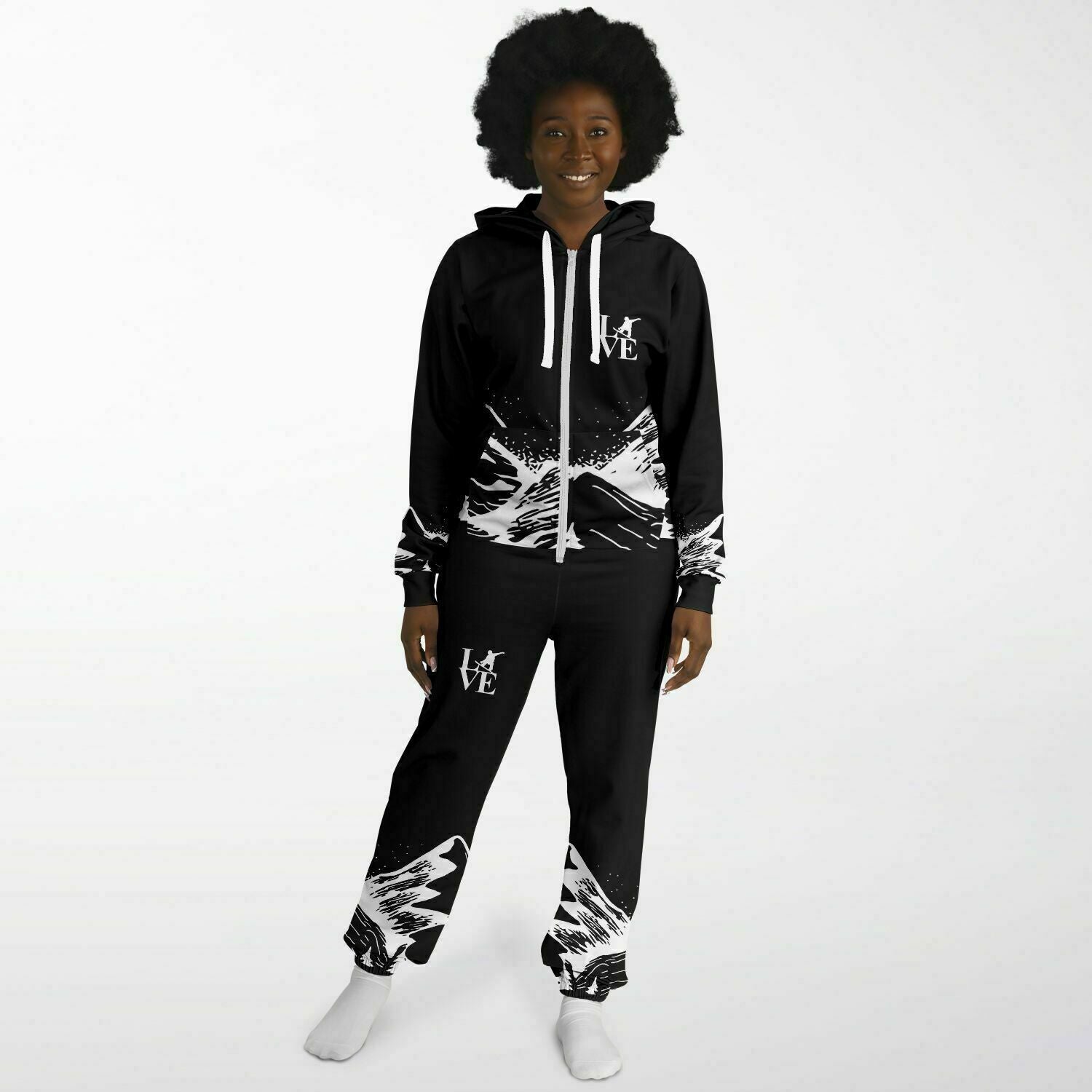 Love Snowboard Unisex Adult Jumpsuit