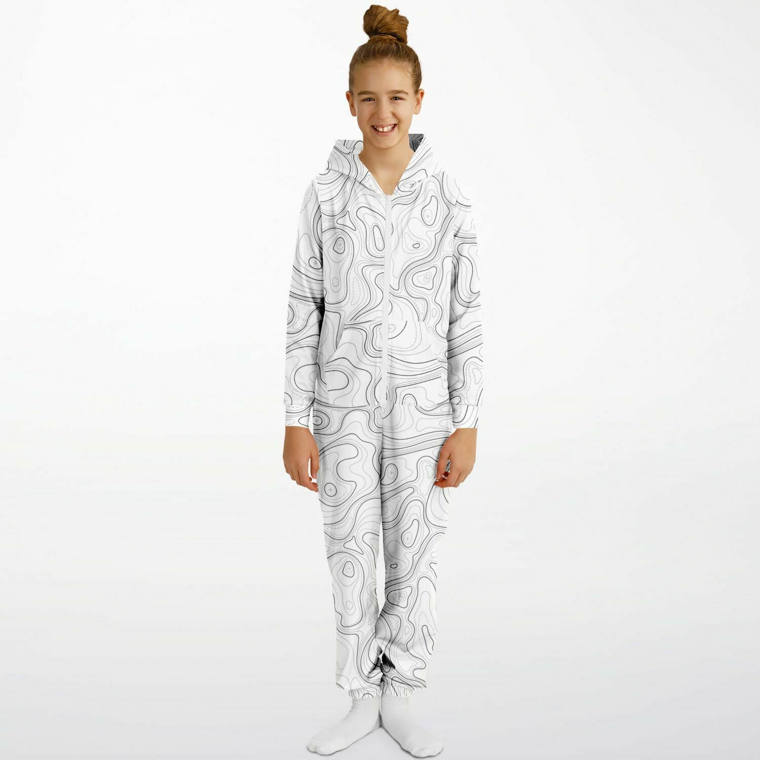 WHITE TOPO YOUTH UNISEX JUMPSUIT