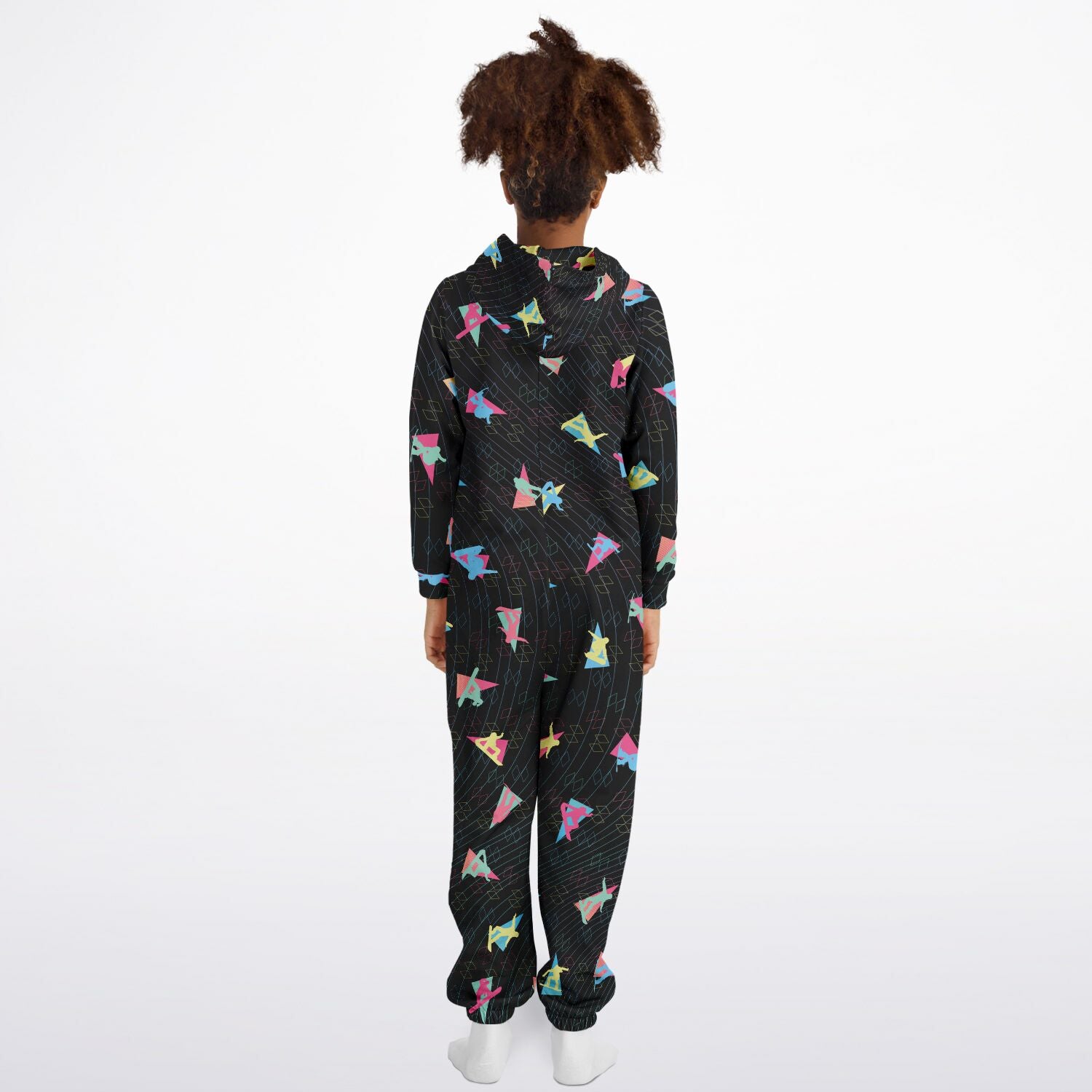 Snowboard Party Kid's Unisex Jumpsuit