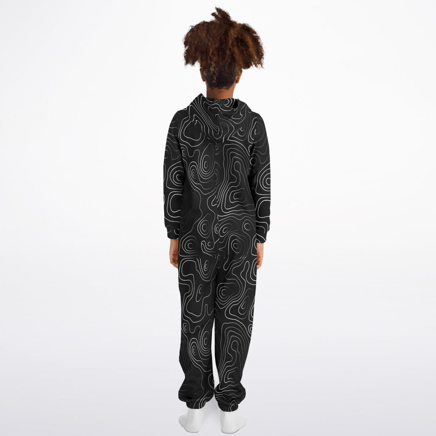 Black Topo Youth Unisex Jumpsuit