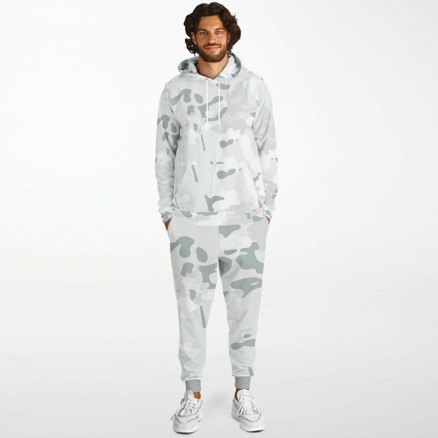 Snow Camo Hoodie and Jogger Set