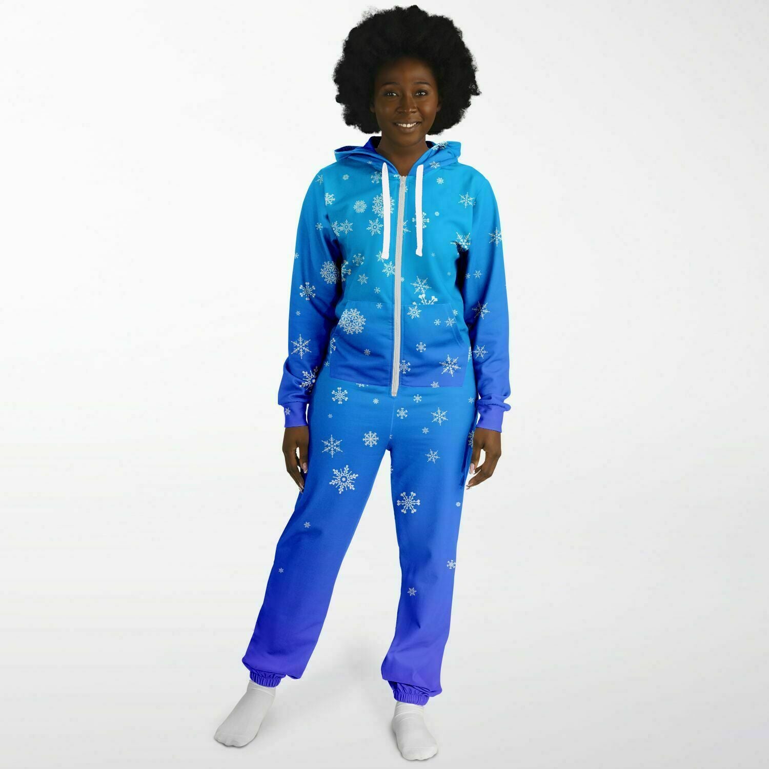 Powder Gradient Adult Unisex Jumpsuit