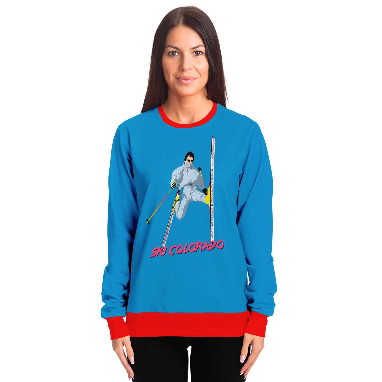 Ski Colorado Ugly Christmas Sweater - Powderaddicts