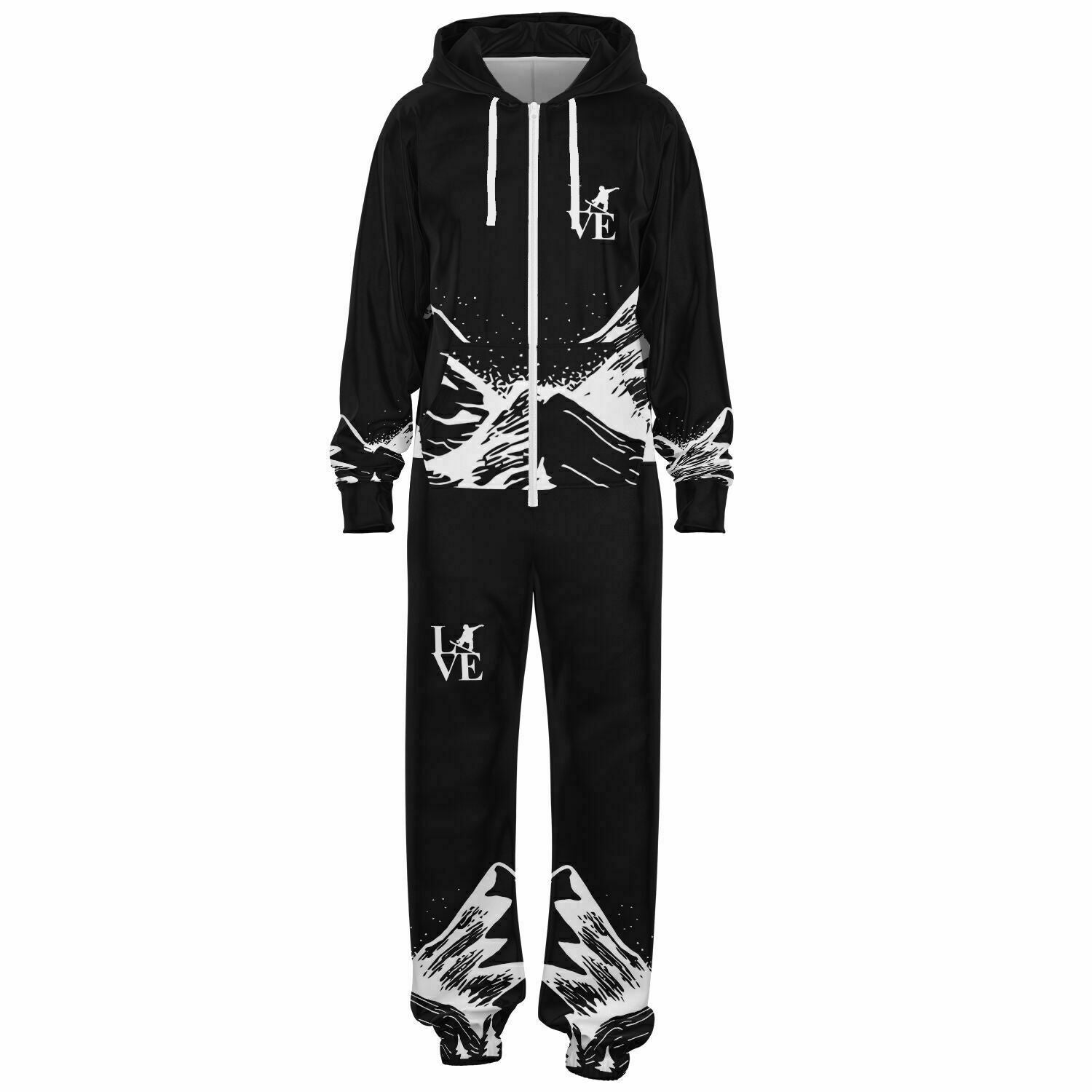 Love Snowboard Unisex Adult Jumpsuit