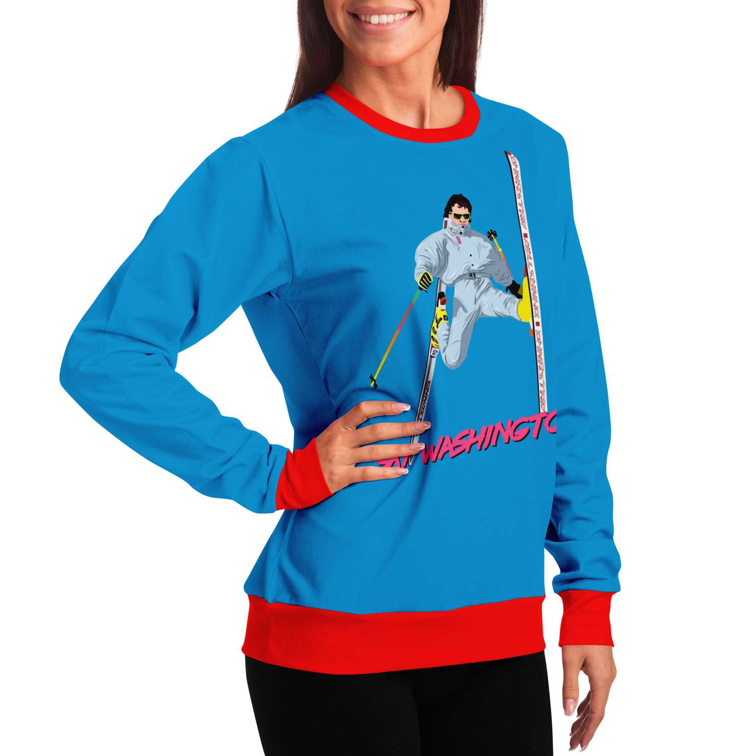 Ski Washington Ugly Christmas Sweater - Powderaddicts