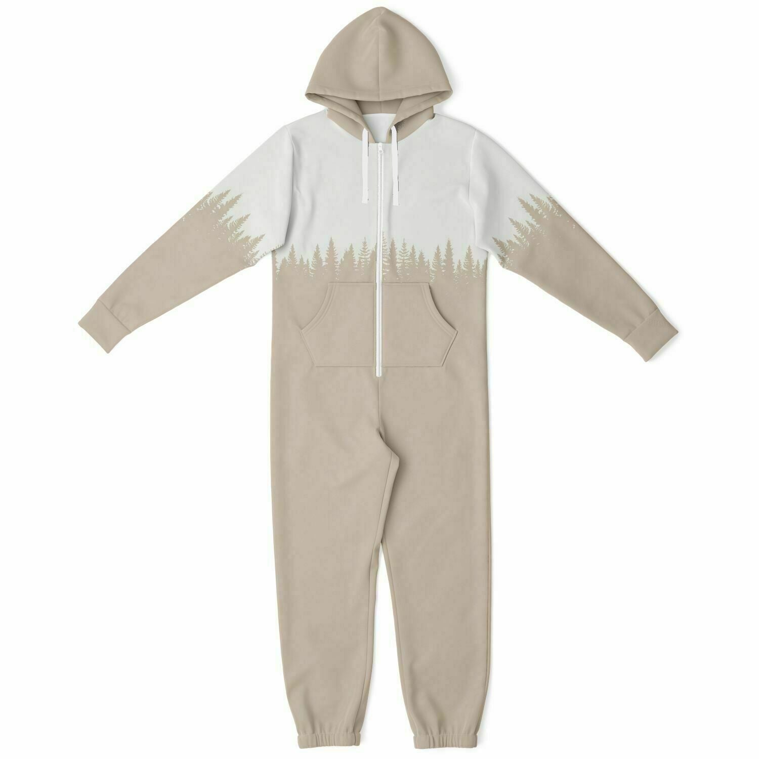 Tree Outline ADULT UNISEX JUMPSUIT