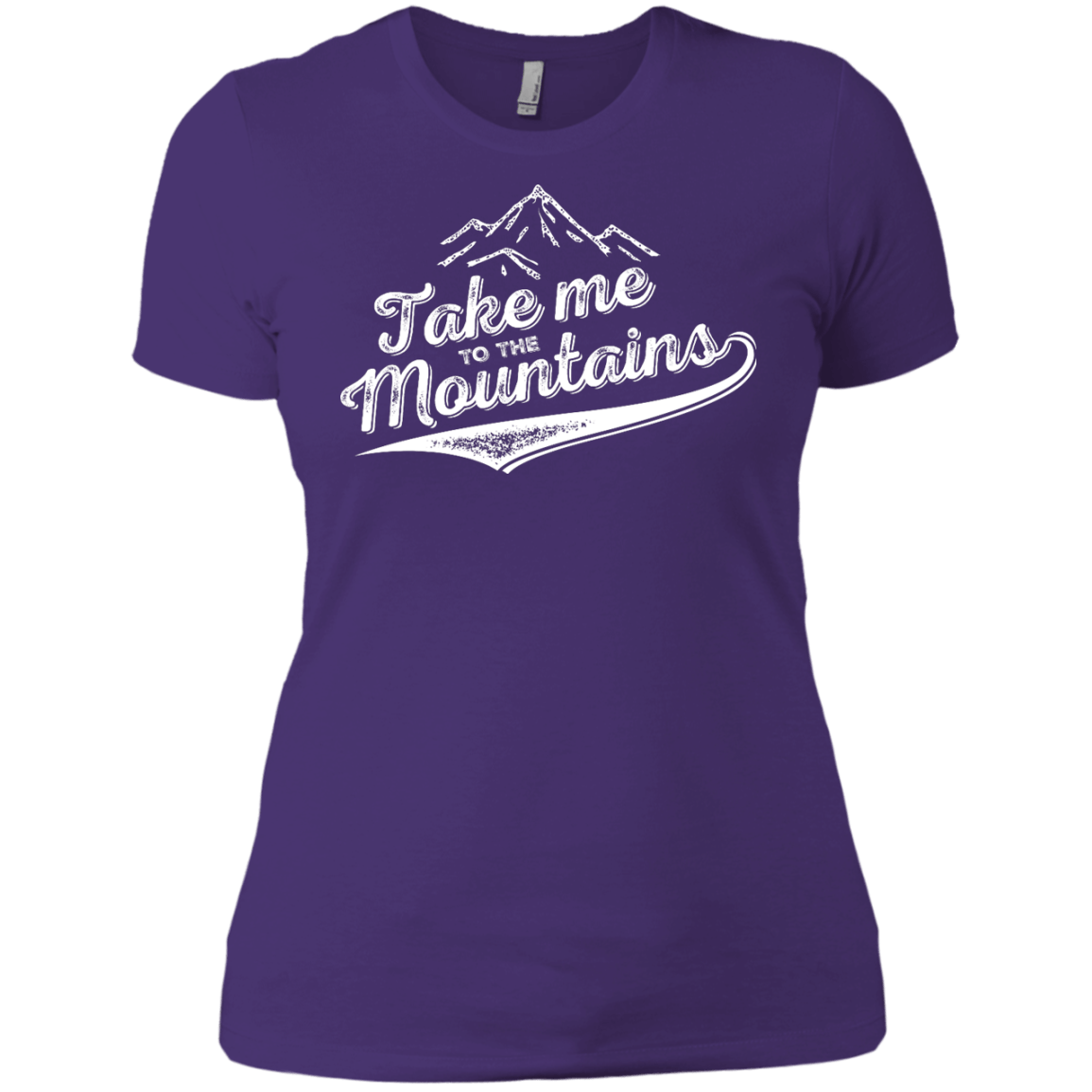 Take Me To The Mountains Ladies Tees and V-Neck - Powderaddicts