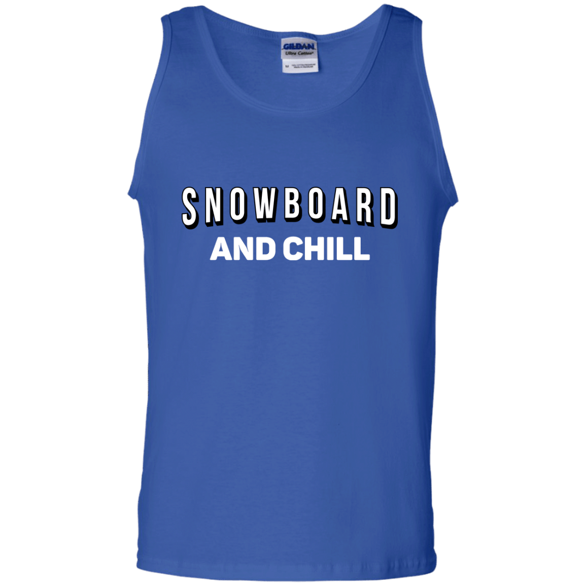 Snowboard and Chill Tank Tops - Powderaddicts