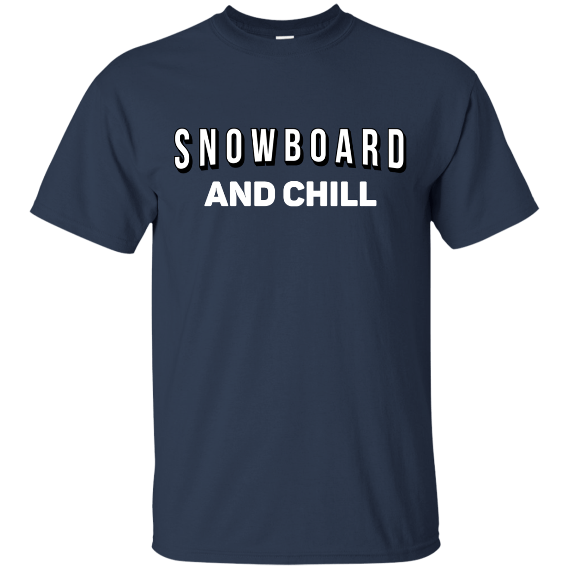 Snowboard and Chill Men's Tees and V-Neck - Powderaddicts