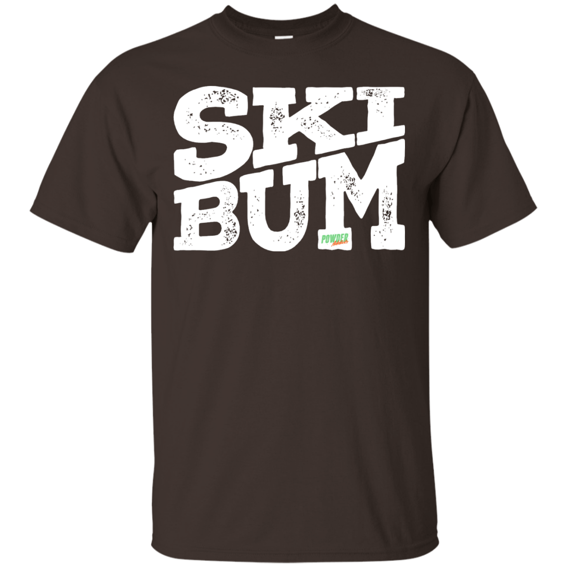 SkiBum Men's Tees and V-Neck - Powderaddicts