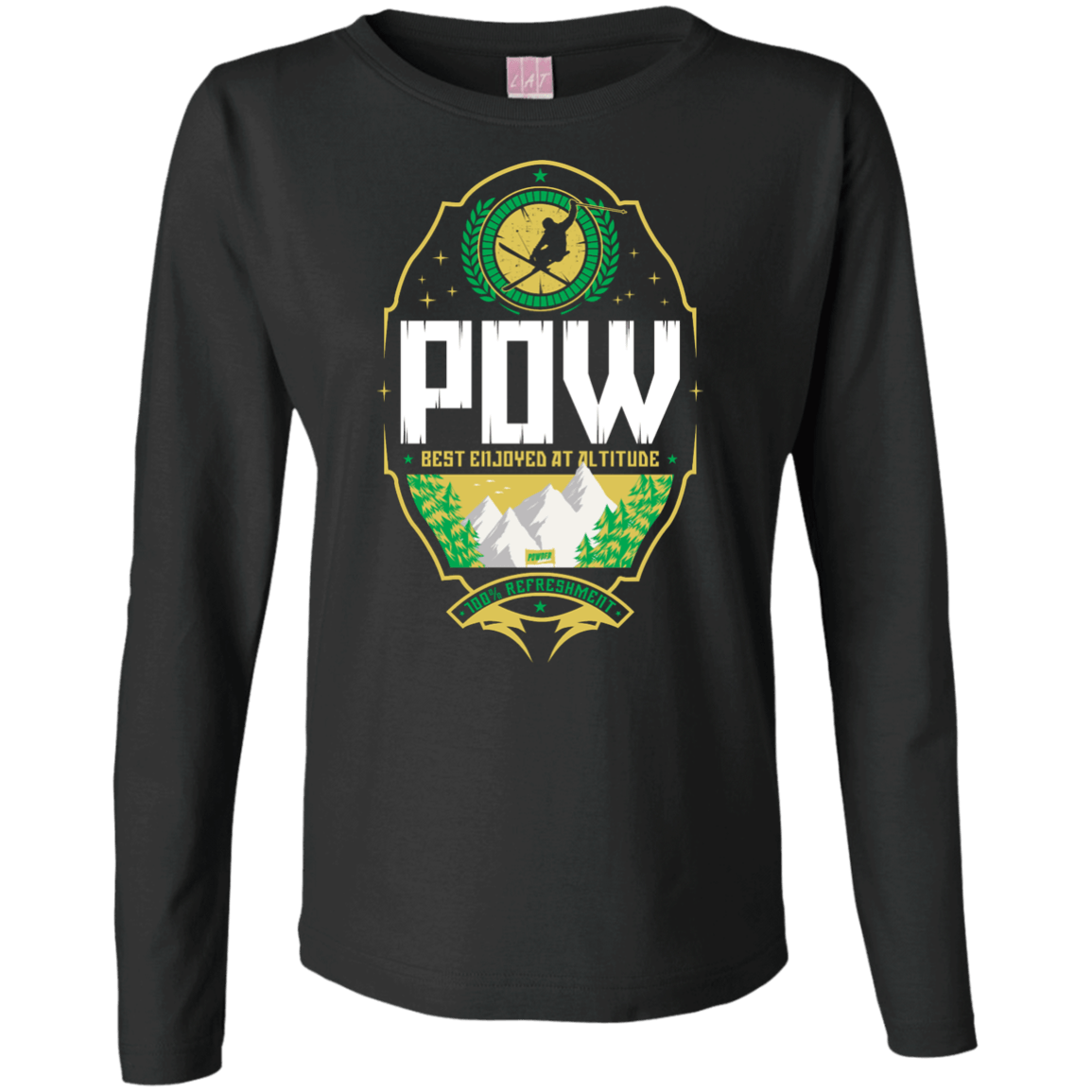 Pow Ski Long Sleeves - Powderaddicts