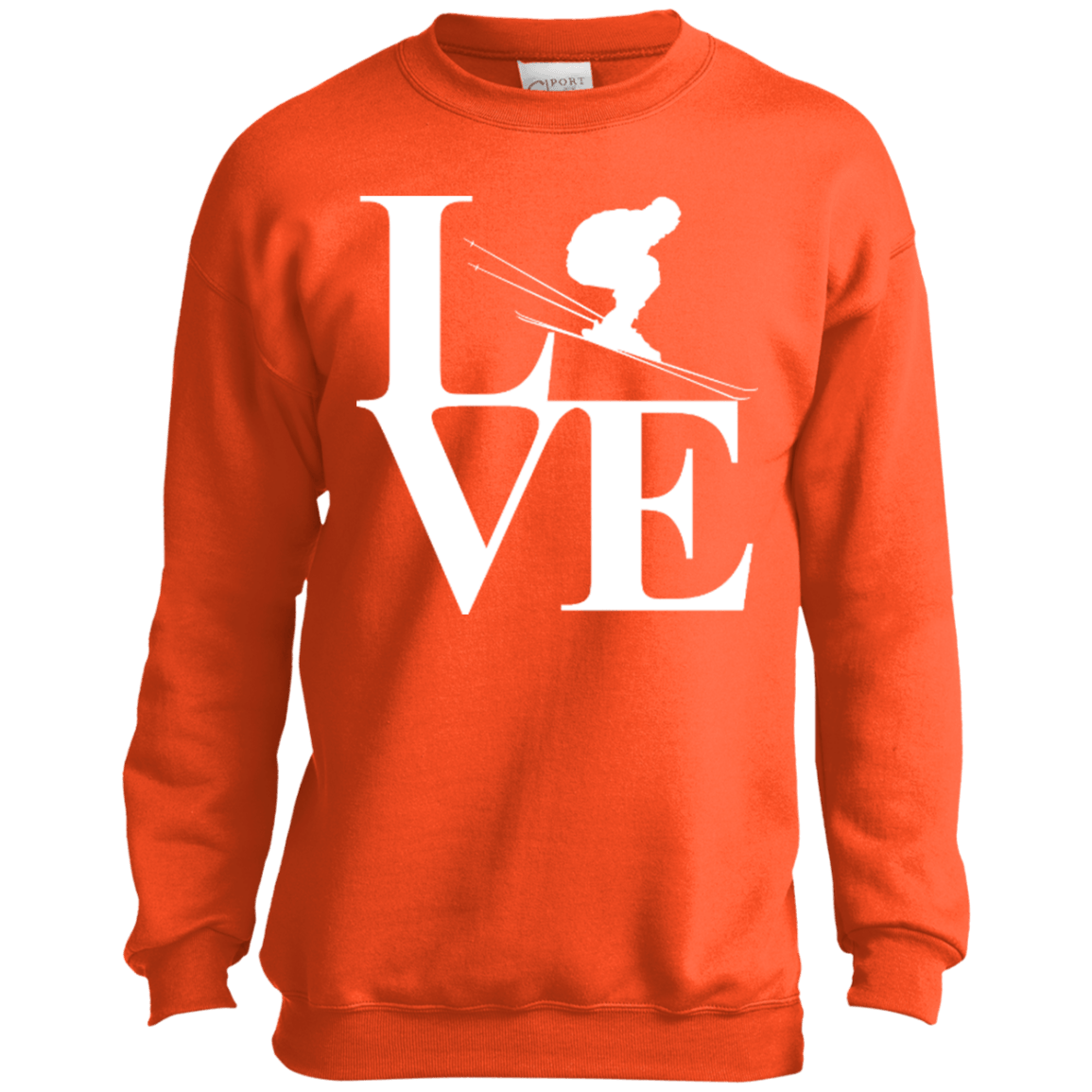 Love Skiing Youth Long Sleeves - Powderaddicts