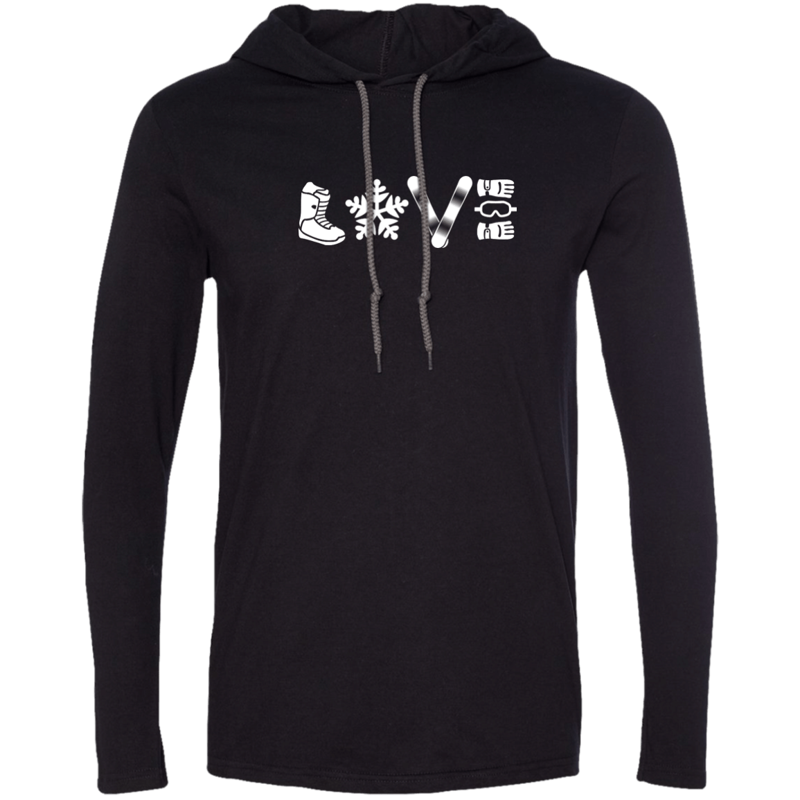 Love Snowboarding Hoodies - Powderaddicts