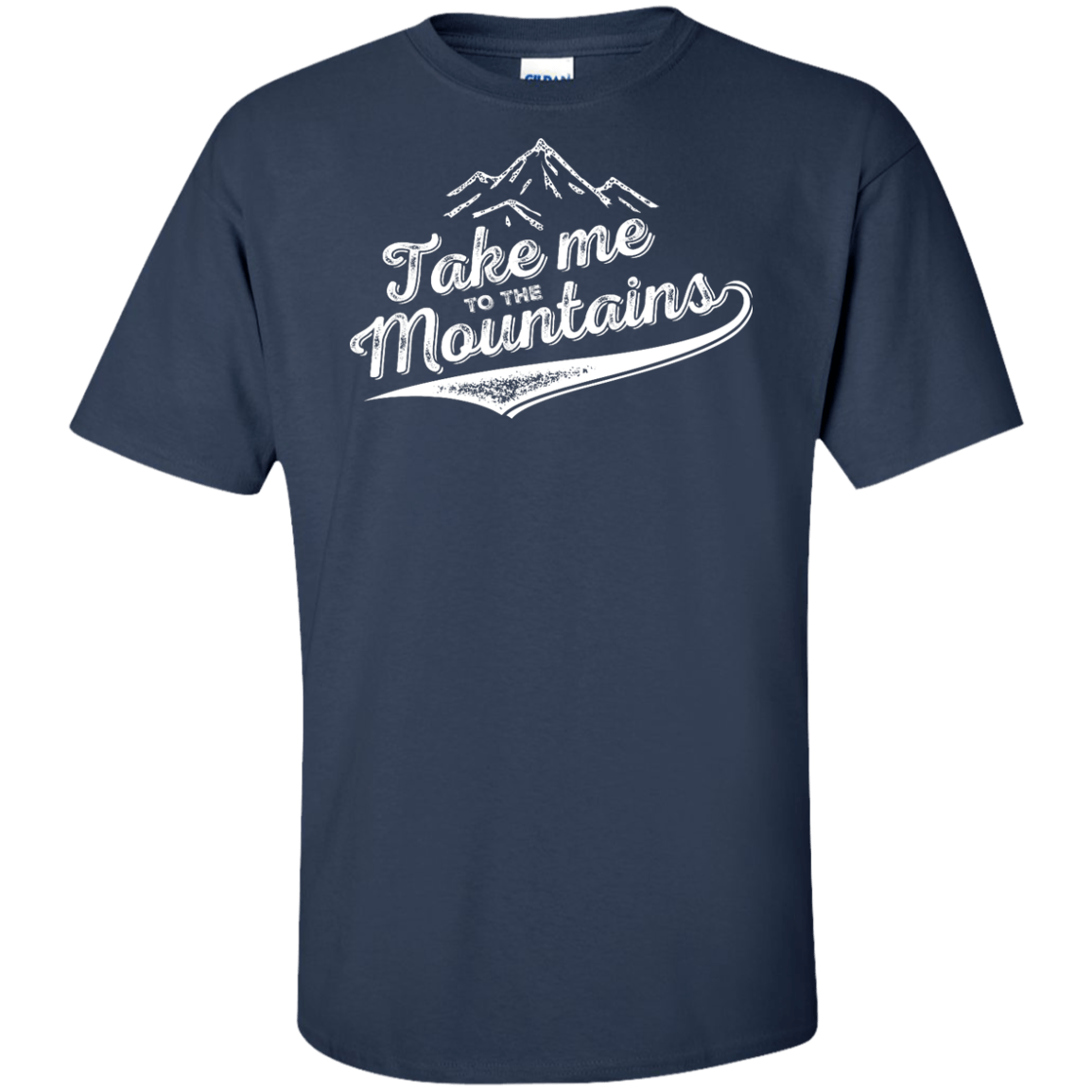 Take Me To The Mountains Men's Tees and V-Neck - Powderaddicts