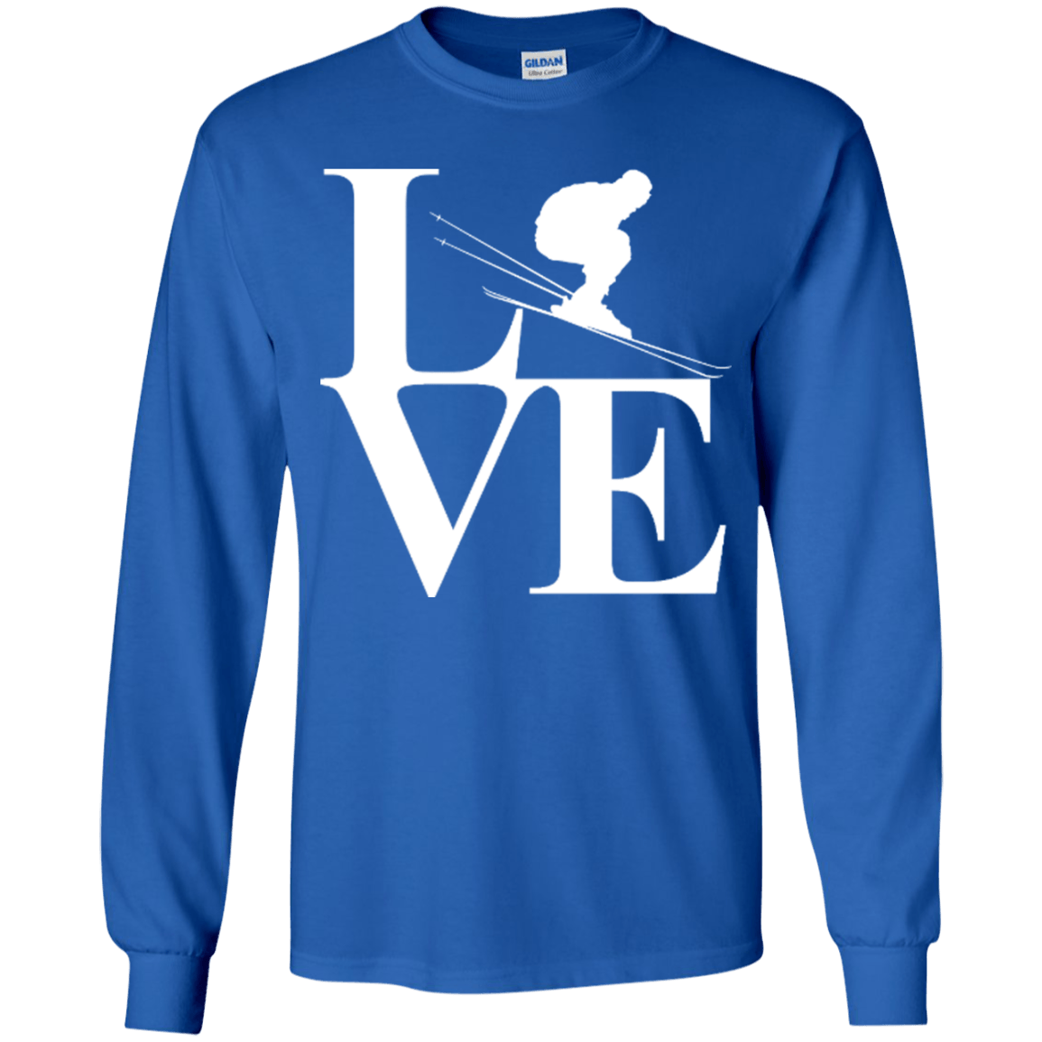 Love Skiing Youth Long Sleeves - Powderaddicts