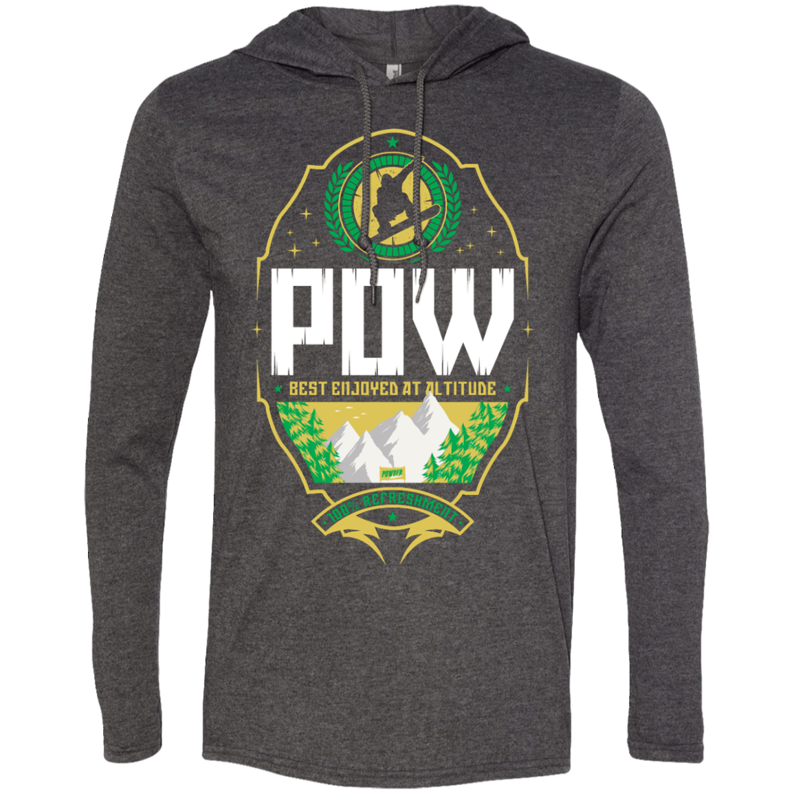 Pow Snowboard Hoodies - Powderaddicts