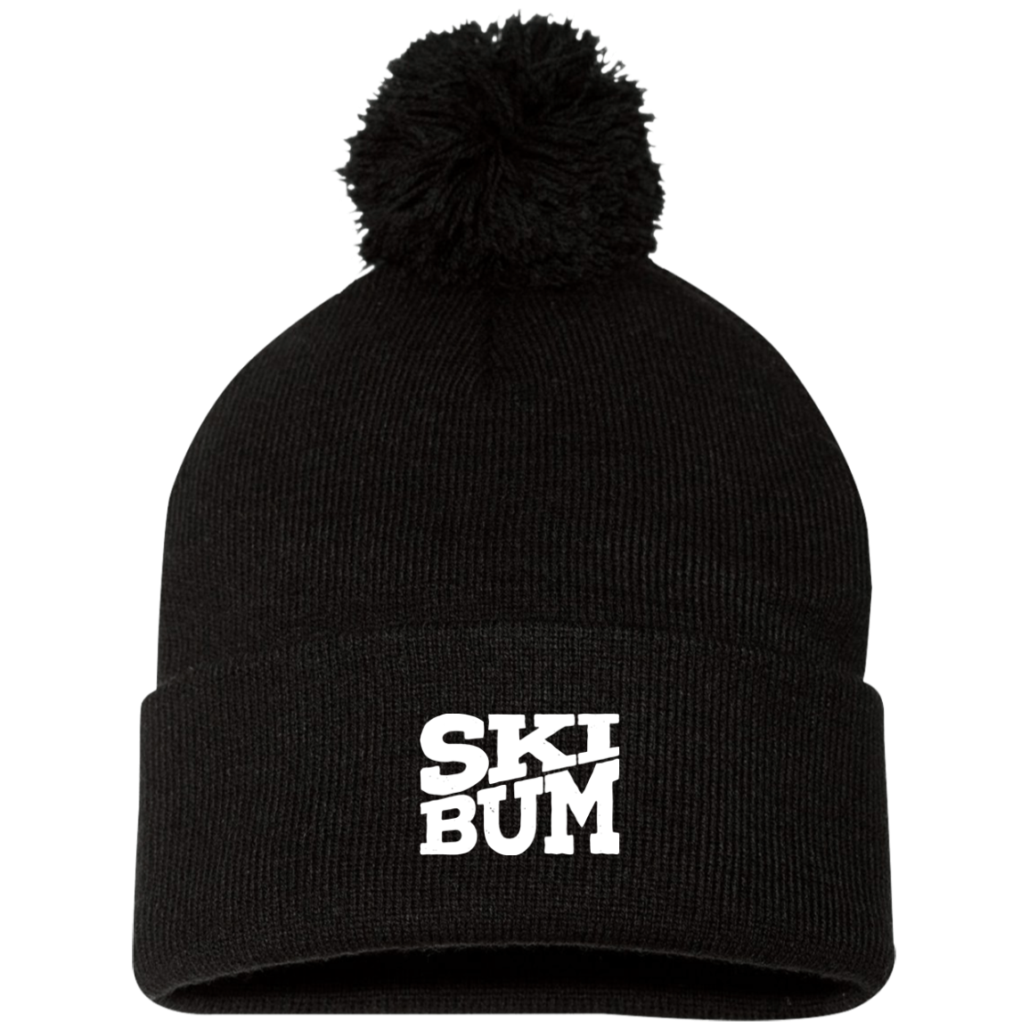 Powder Day Pom Beanie - Campfire - Ski The East