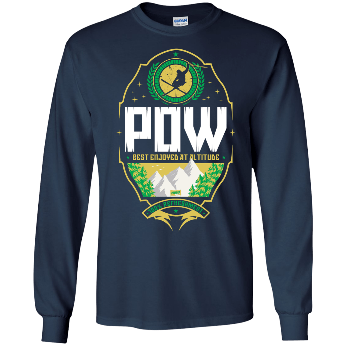 Pow Ski Long Sleeves - Powderaddicts