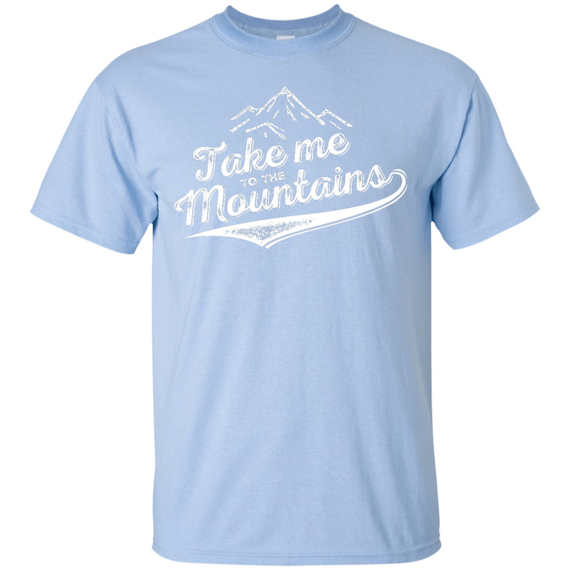 Take Me To The Mountains Men's Tees and V-Neck - Powderaddicts