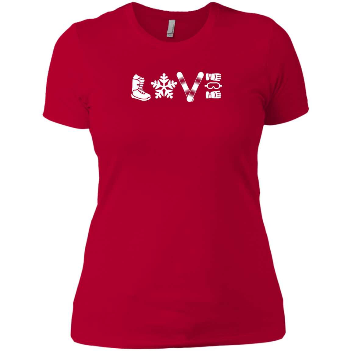 L.O.V.E. Snowboarding Ladies Tees - Powderaddicts