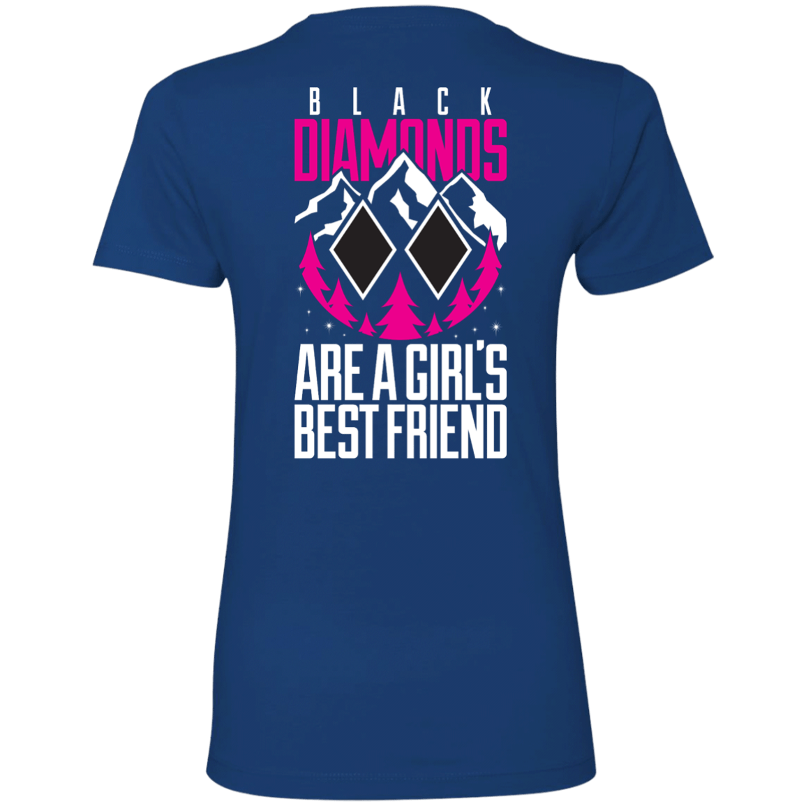 Black Diamonds Are Girl's Bestfriend V2 -Tees - Powderaddicts